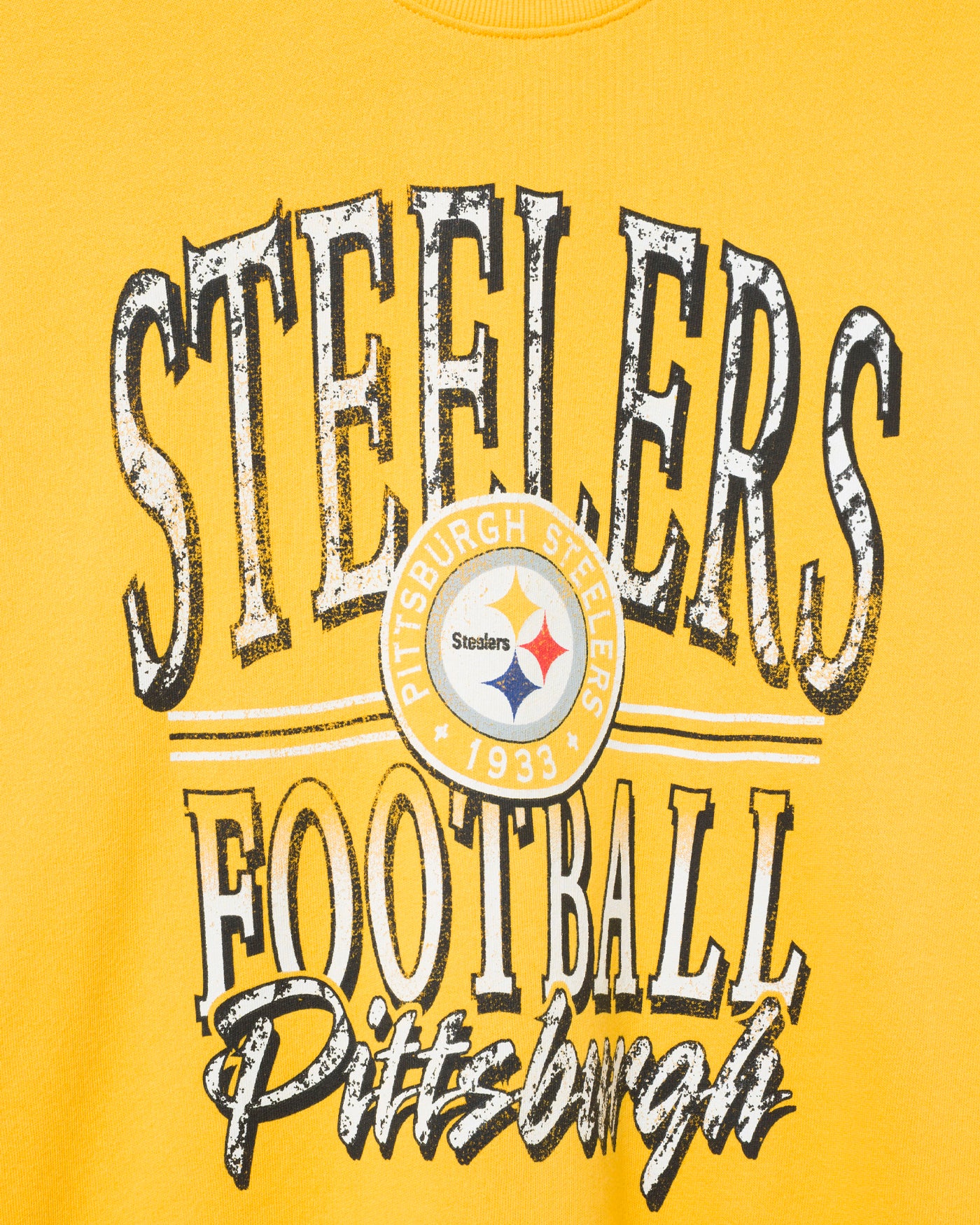 Pittsburgh Steelers Lateral Crew Fleece - Image 3