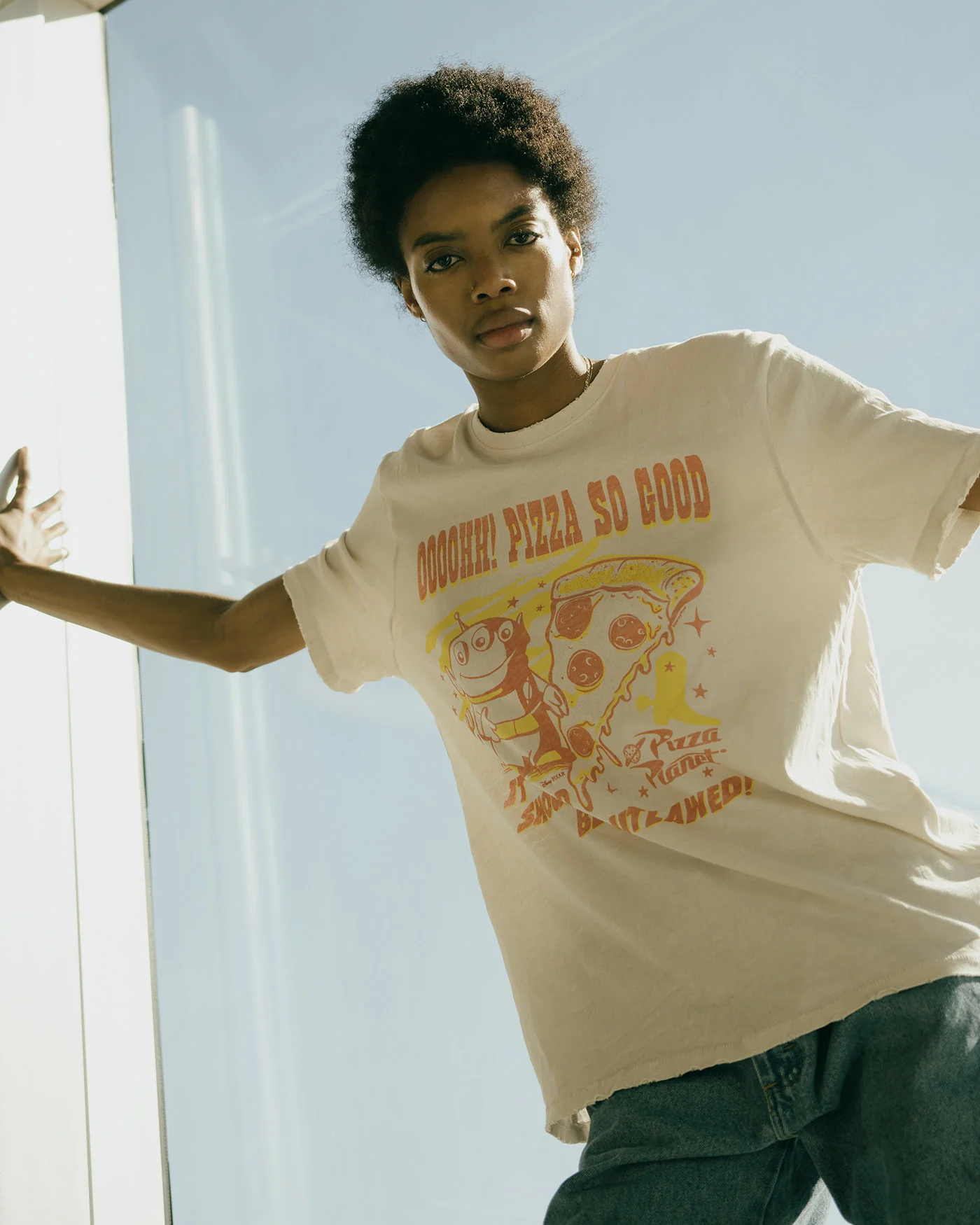 Pizza Planet Vintage Tee - Image 3