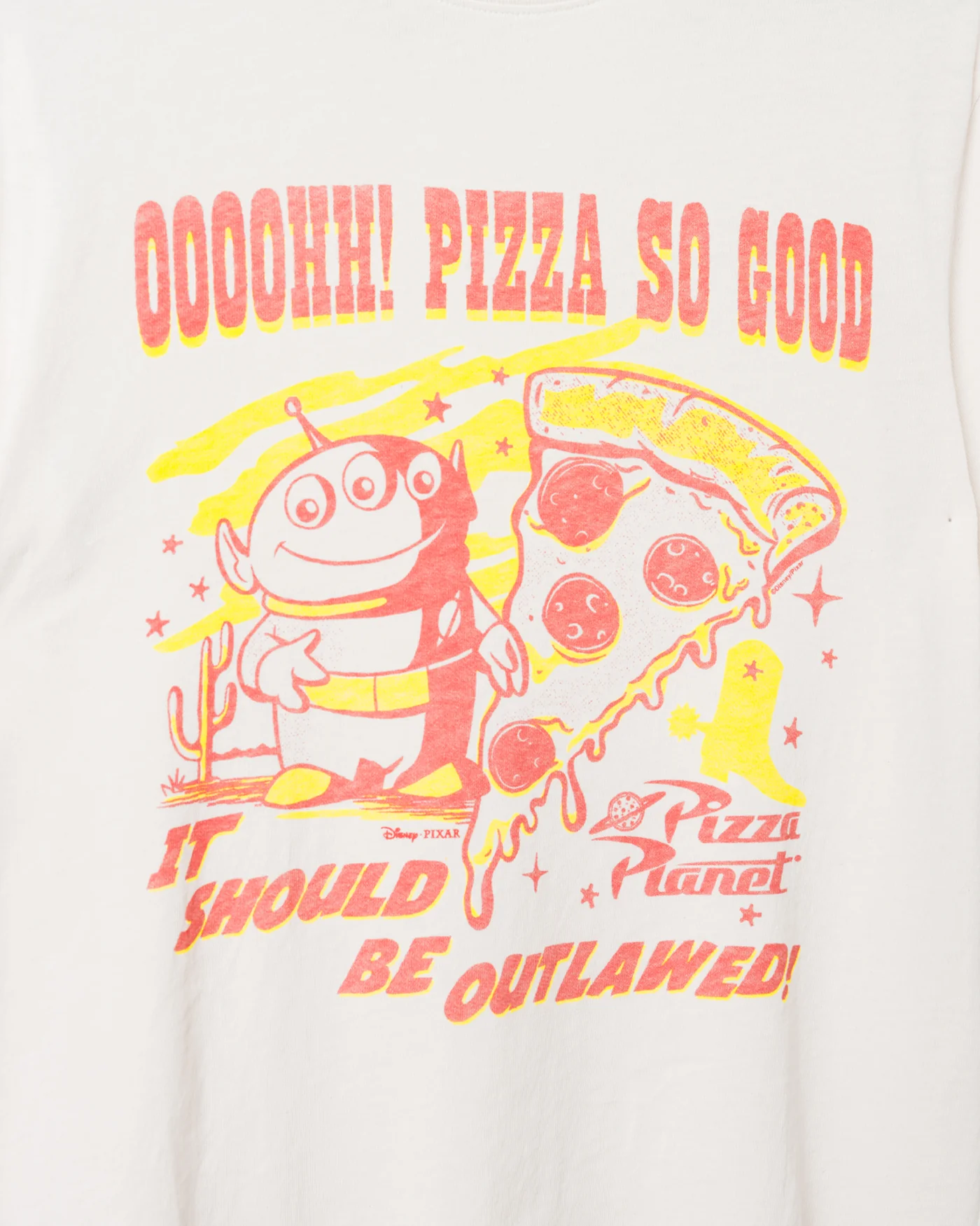 Pizza Planet Vintage Tee - Image 5