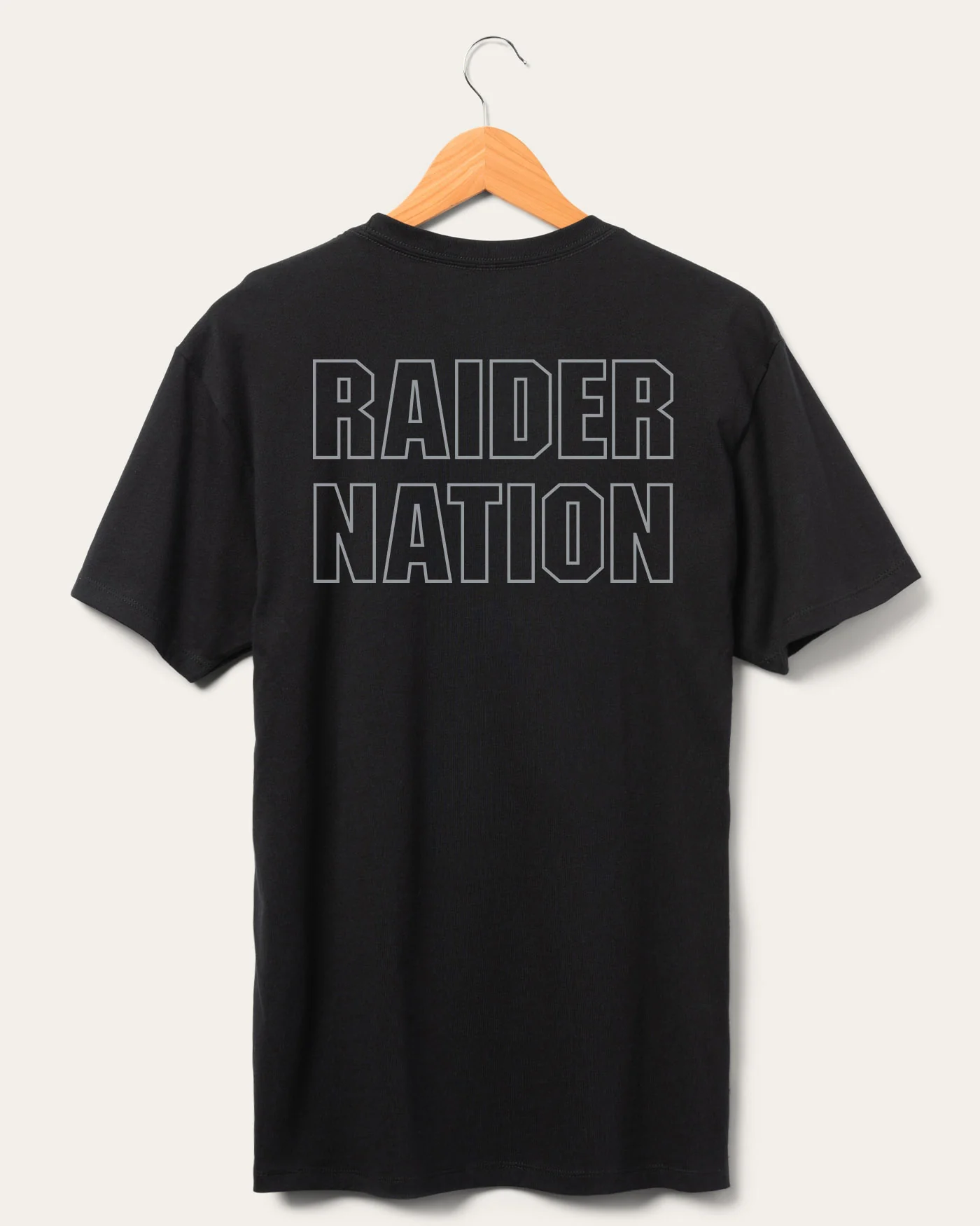 NFL Raiders Slogan Fan Tee - Image 2