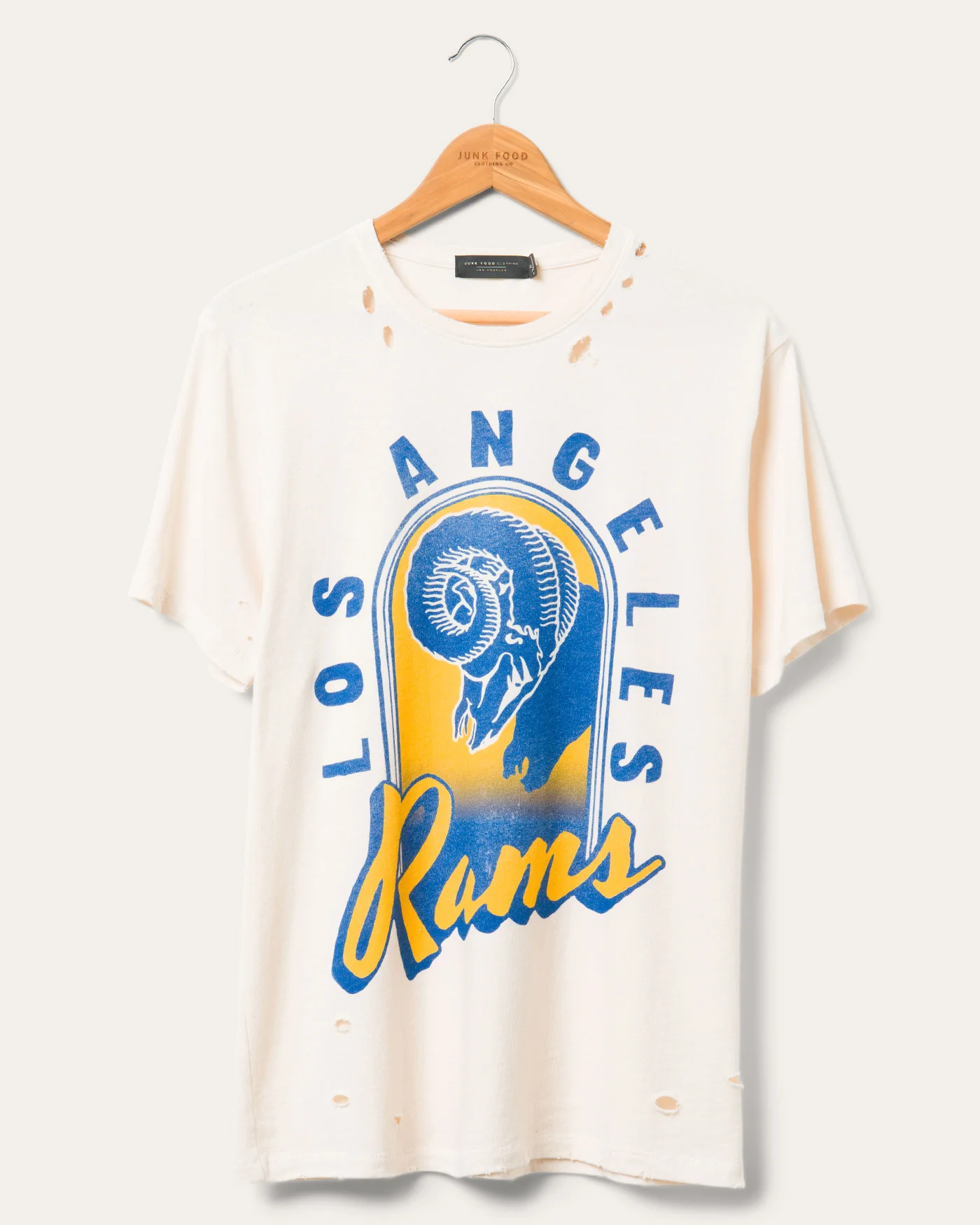 Los Angeles Rams Luau Vintage Destroy Tee