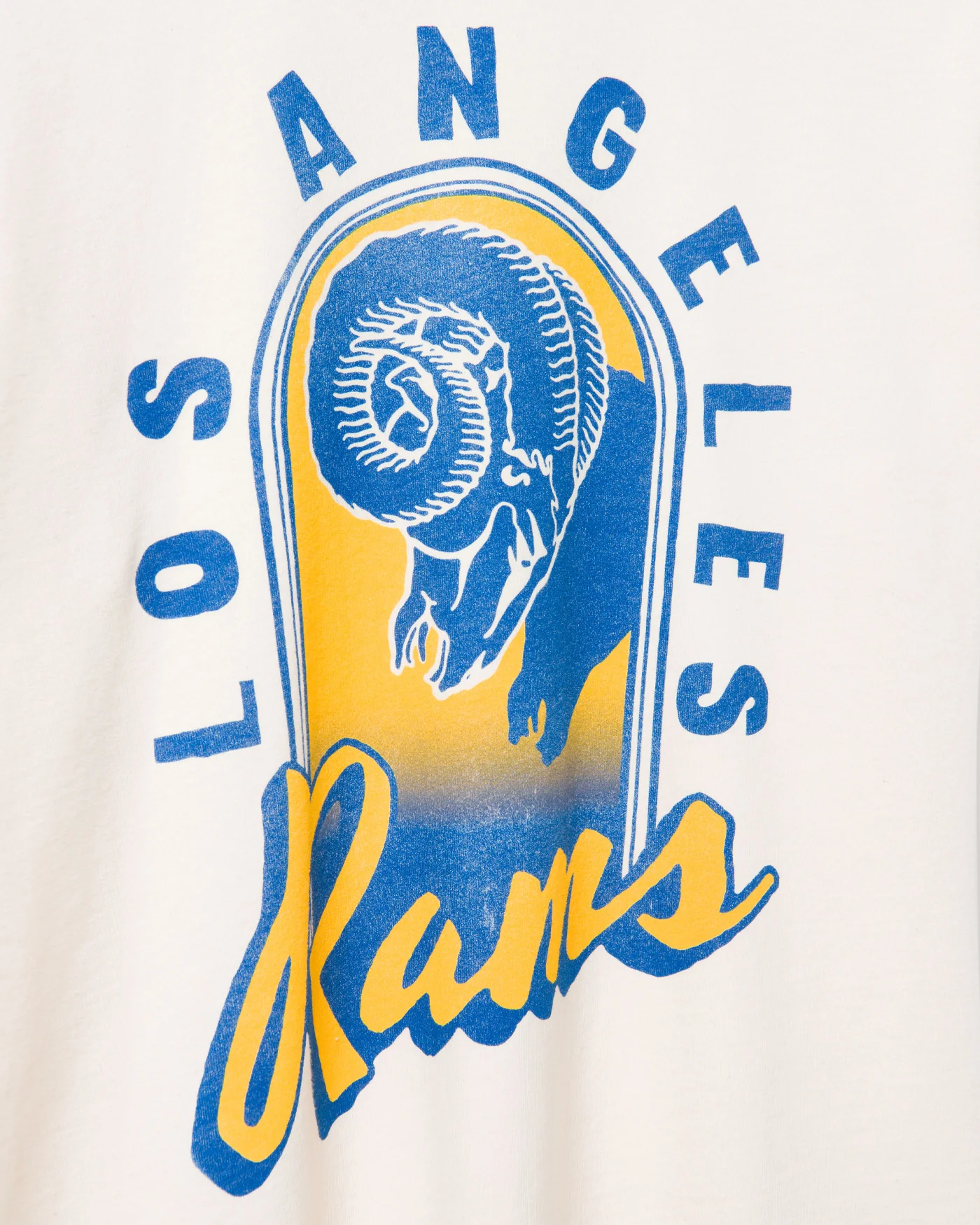 Los Angeles Rams Luau Vintage Destroy Tee - Image 4