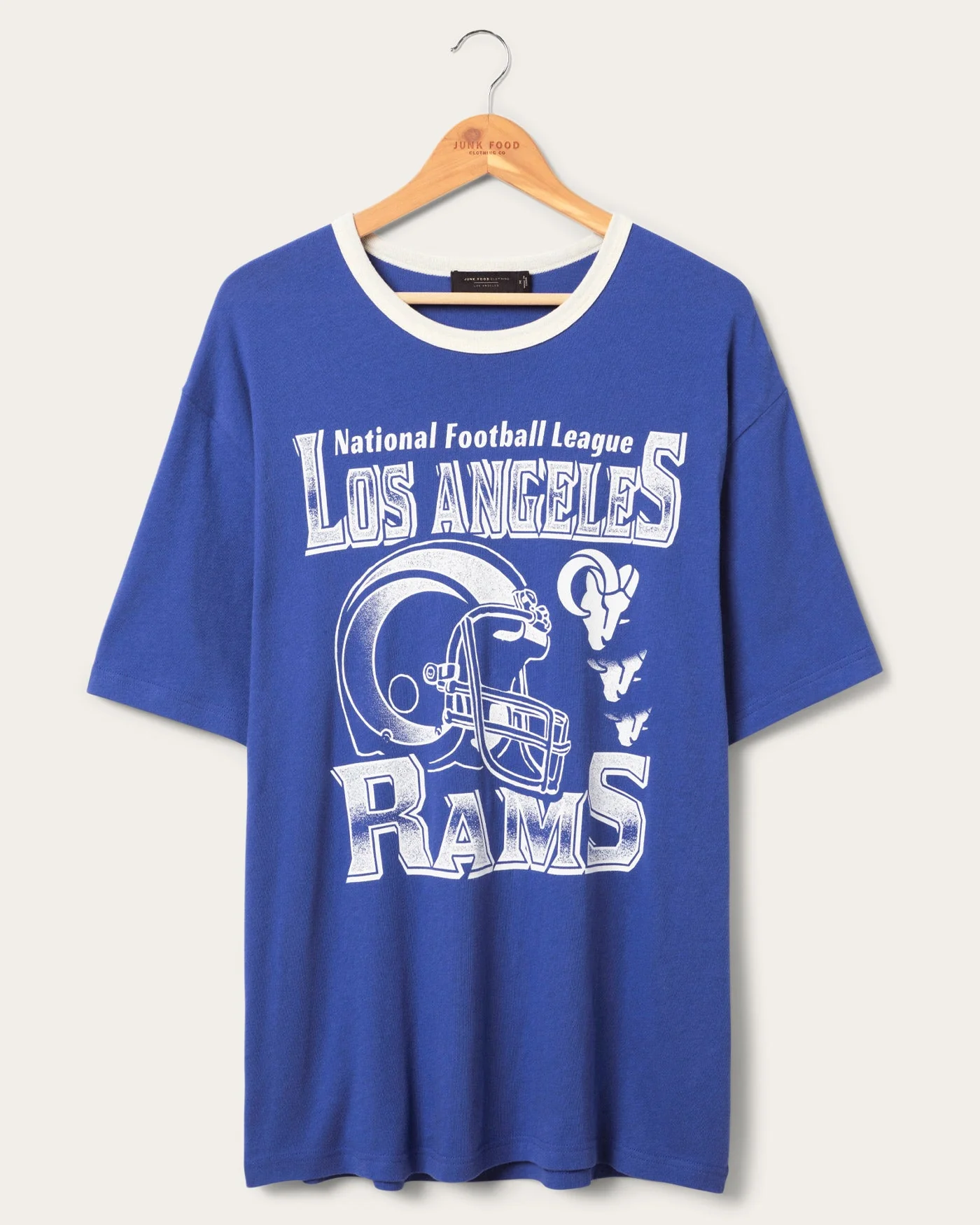 Los Angeles Rams Oversized Ringer Tee