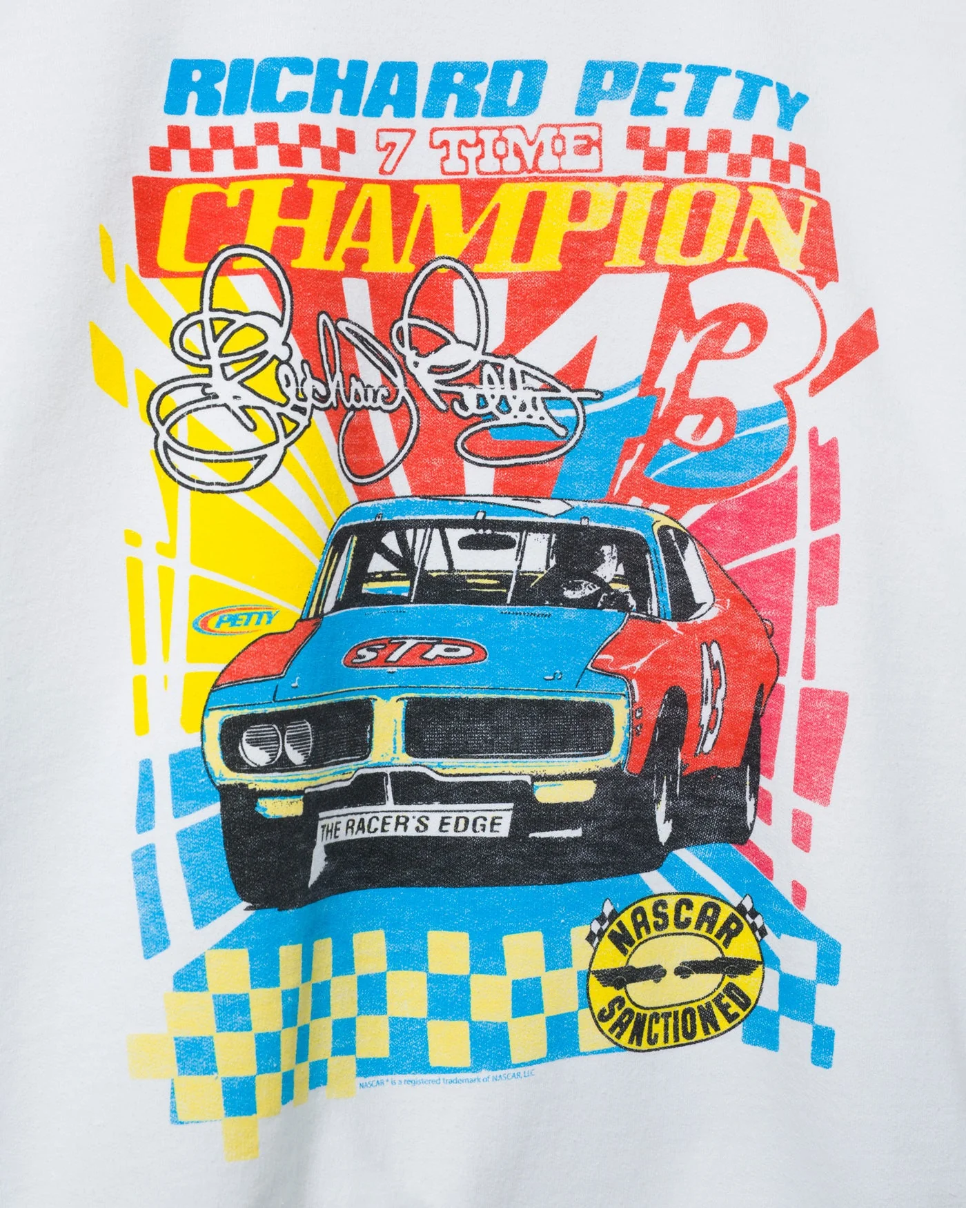 Richard Petty 7 Time Champ Flea Market Fleece - Image 3