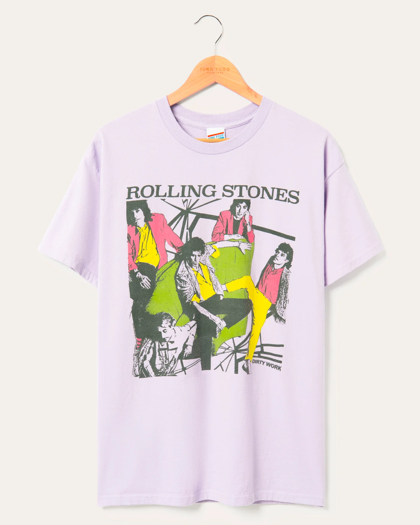 The Rolling Stones Dirty Work Flea Market Tee