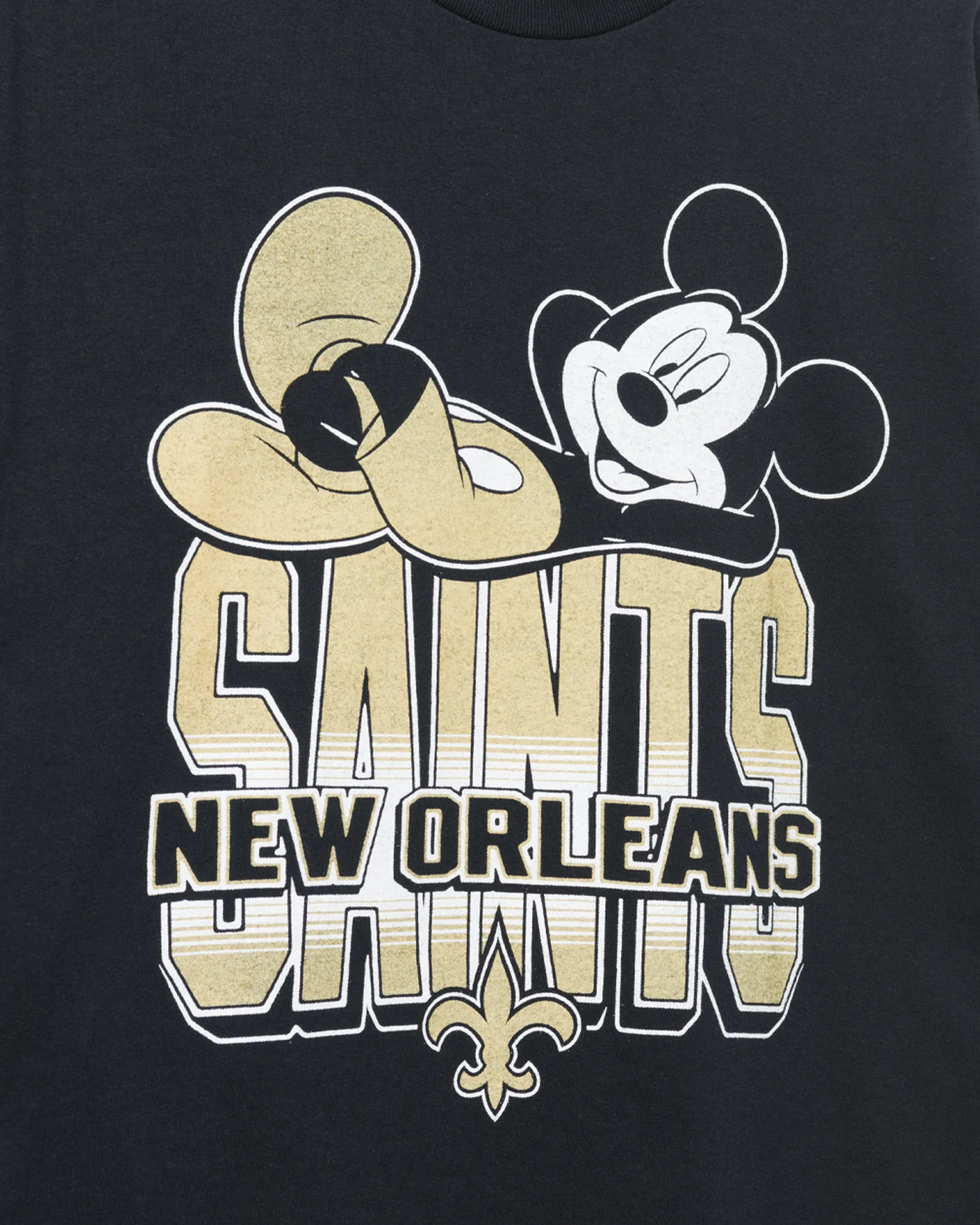 New Orleans Saints Mickey Kick Back Tee - Image 3