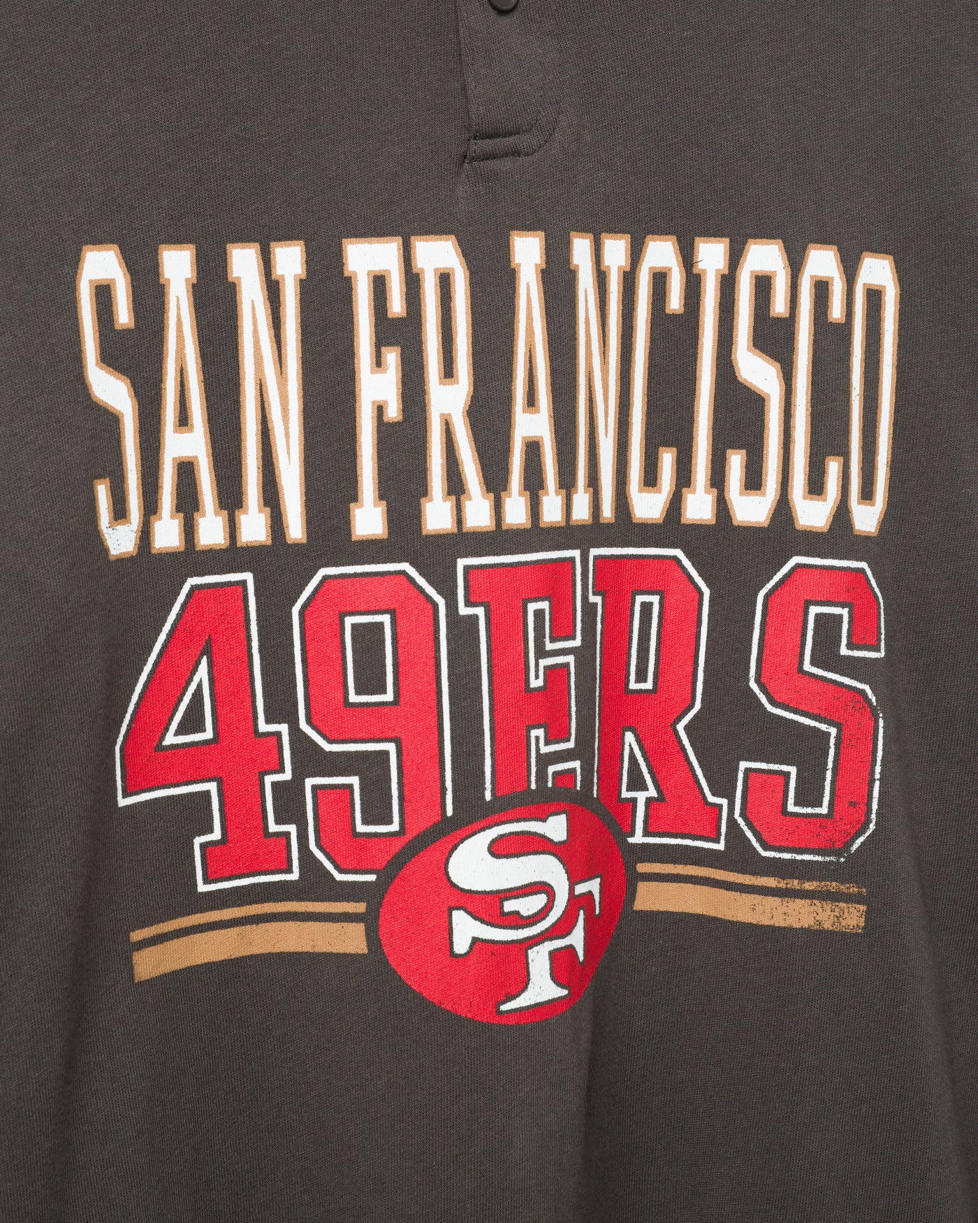 San Francisco 49ers Long Sleeve Henley - Image 3