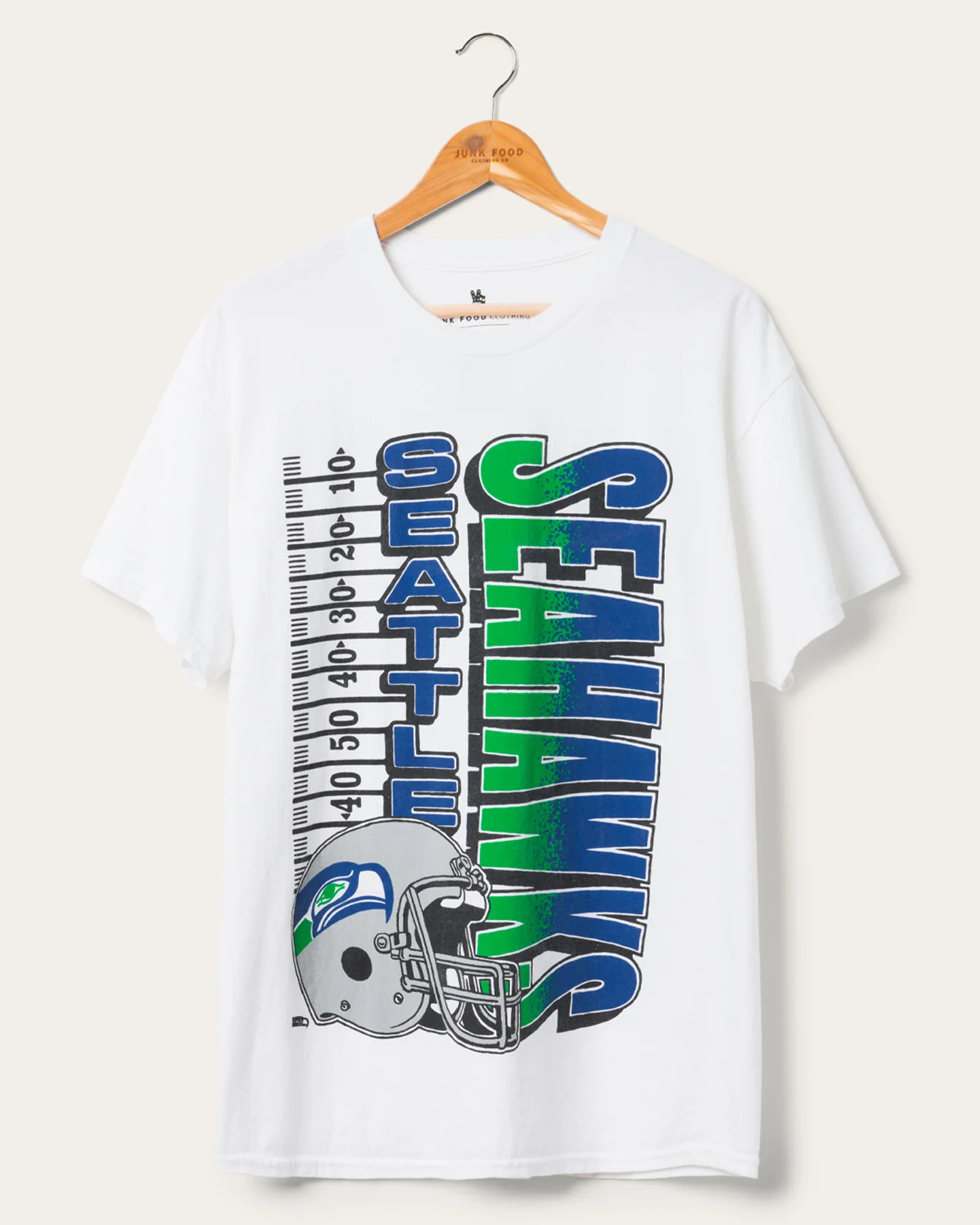 Seattle Seahawks Yardage Flea Market Tee
