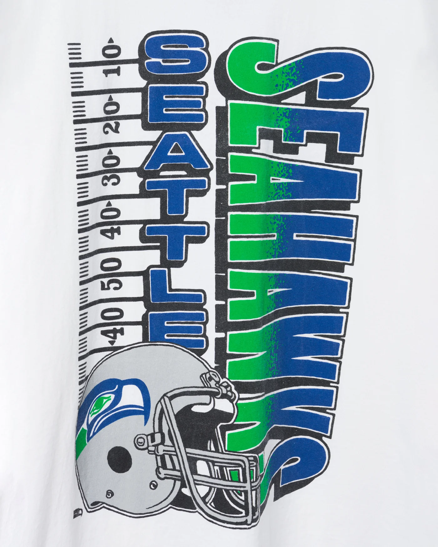 Seattle Seahawks Yardage Flea Market Tee - Image 3