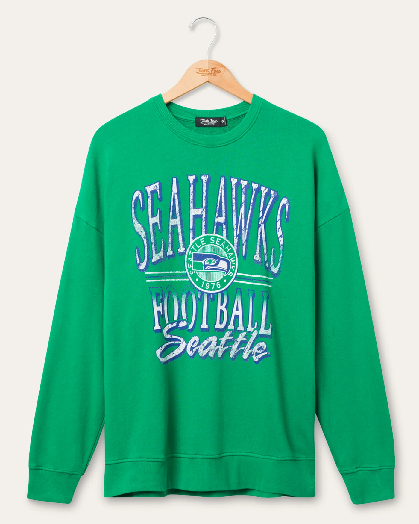 Seattle Seahawks Lateral Crew Fleece