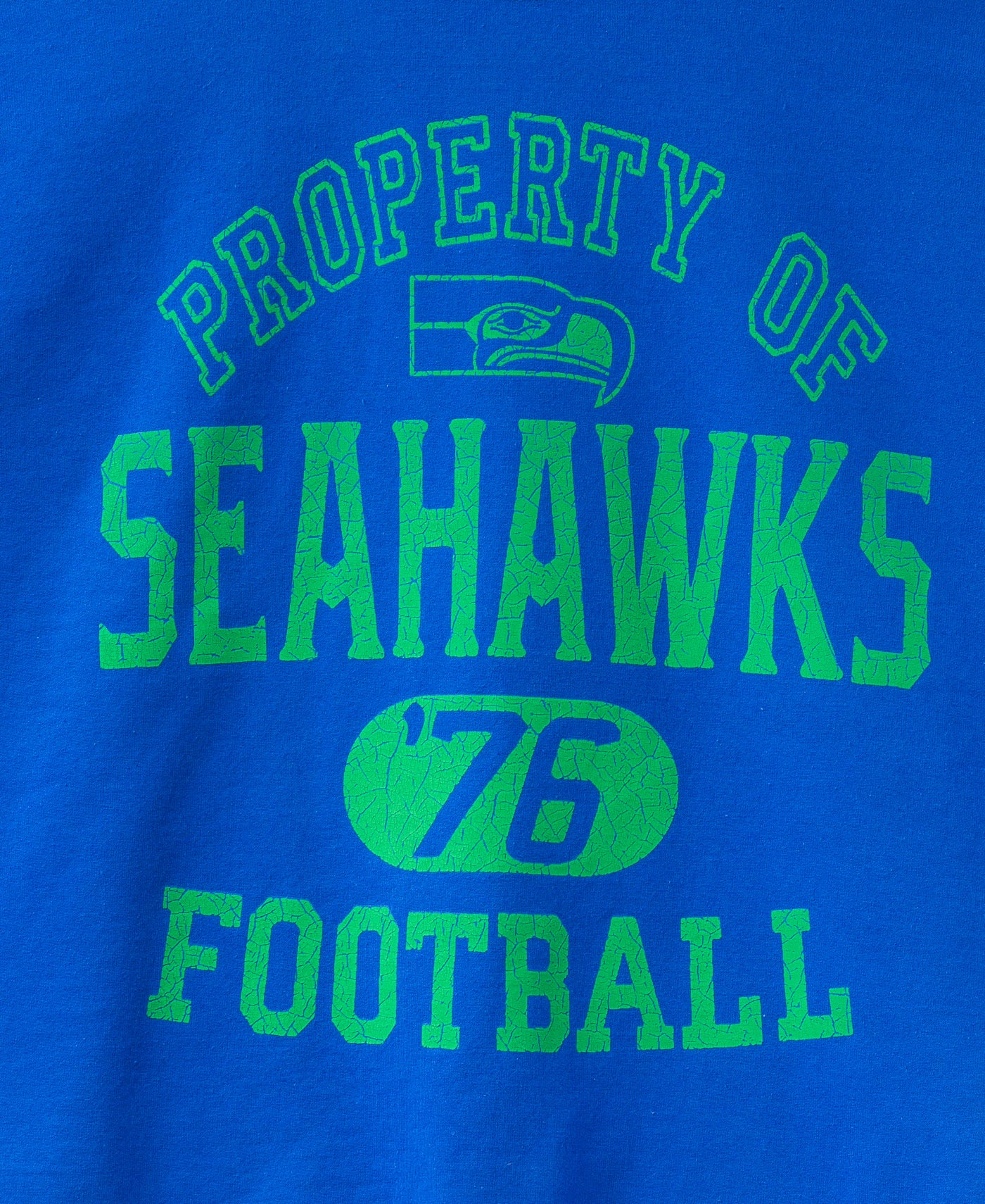 Seattle Seahawks Property Flea Market Crew Fleece - Image 5