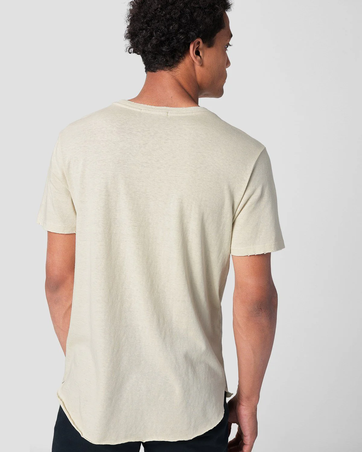 Men's Shirt-Tail Tee - Image 2