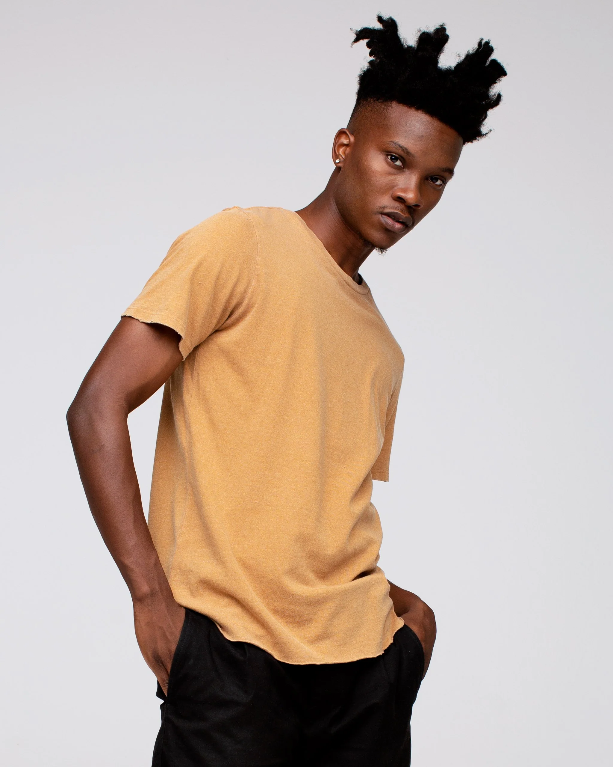 Men's Shirt-Tail Tee - Image 2