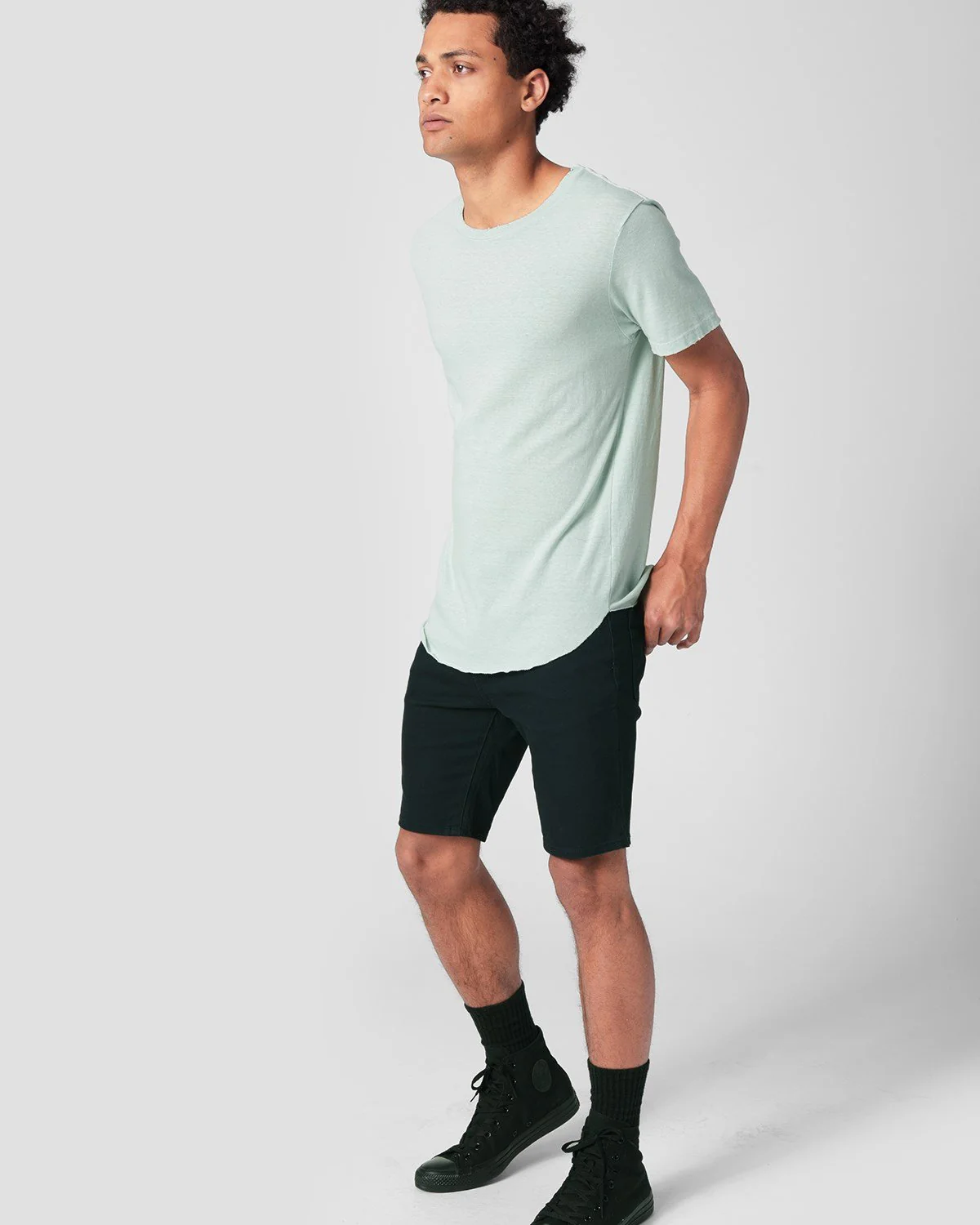Men's Shirt-Tail Tee - Image 3