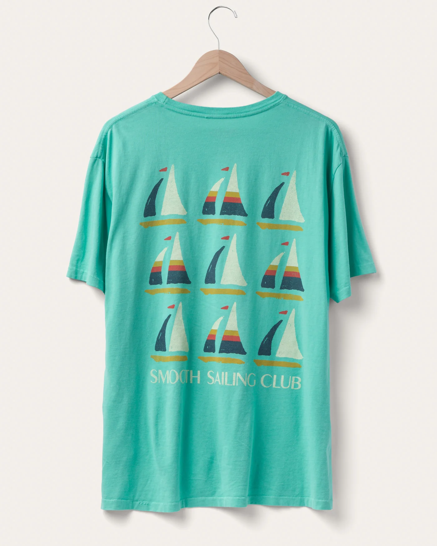Smooth Sailing Club Vintage Tee - Image 4