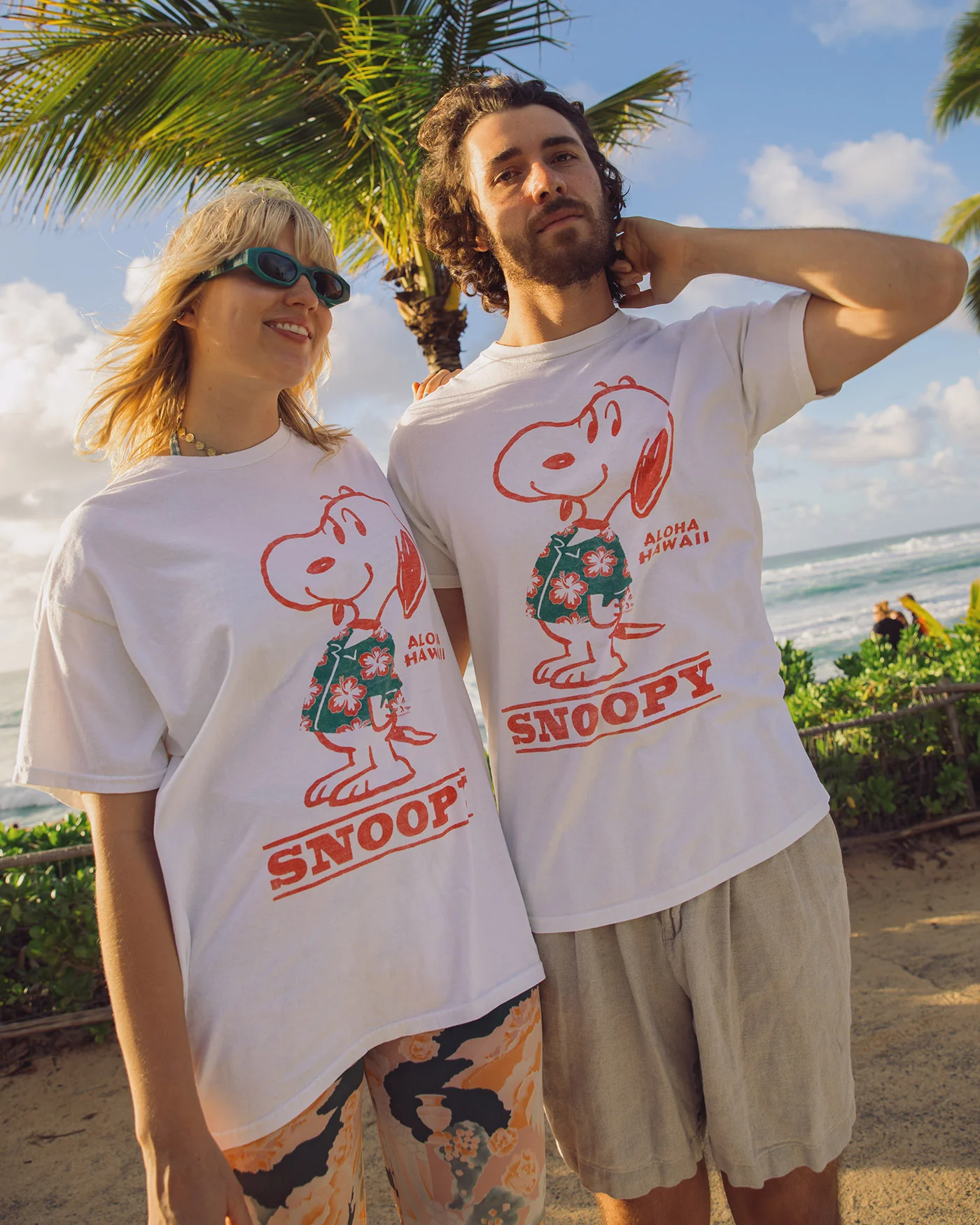 Snoopy Aloha Hawaii Flea Market Tee - Image 2