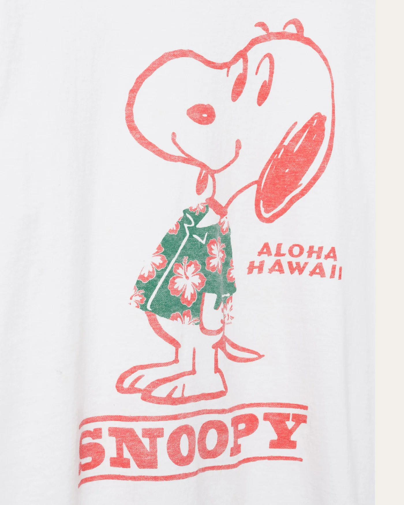 Snoopy Aloha Hawaii Flea Market Tee - Image 4