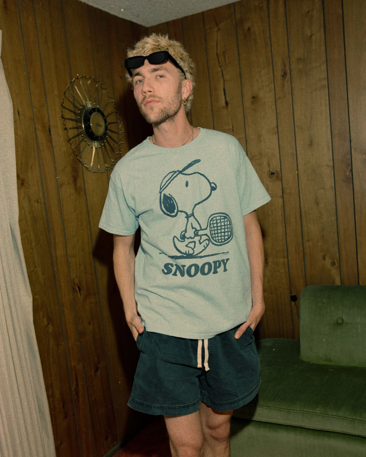 Snoopy Tennis Flea Market Tee - Image 3