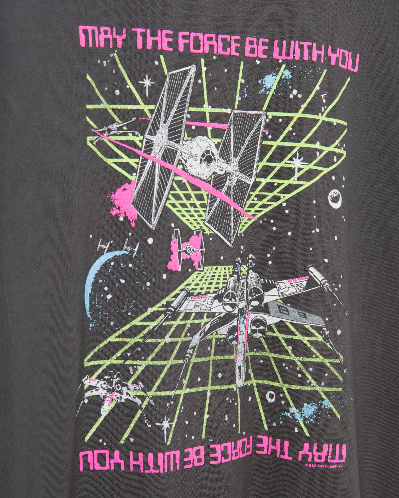 Star Wars™ May The Force Be With You Vintage Tee - Image 3