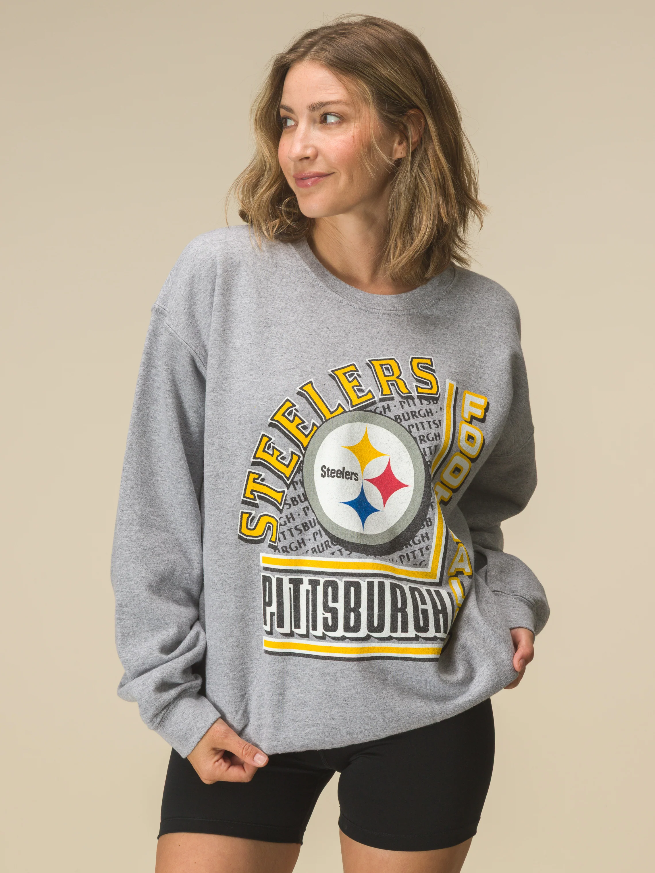 Pittsburgh Steelers Backfield Crew Fleece - Image 2