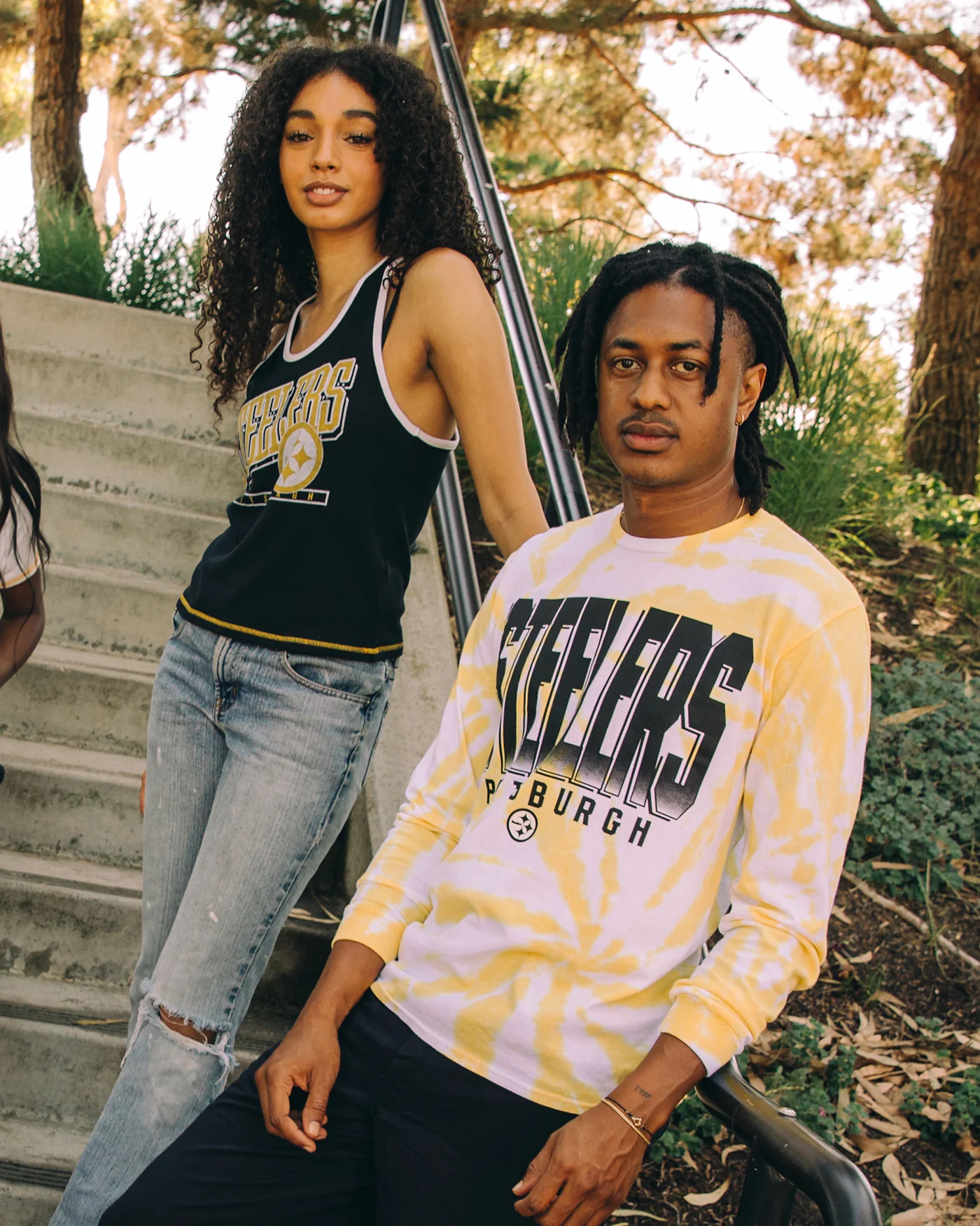 Steelers Game Time Tie Dye Long Sleeve - Image 2