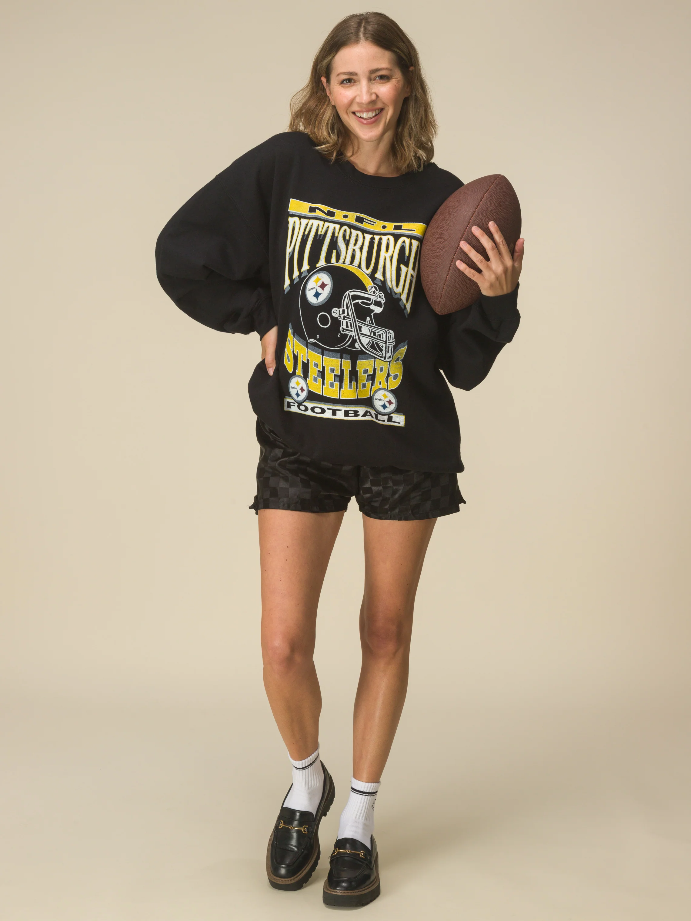Pittsburgh Steelers Helmet Flea Market Crew - Image 2