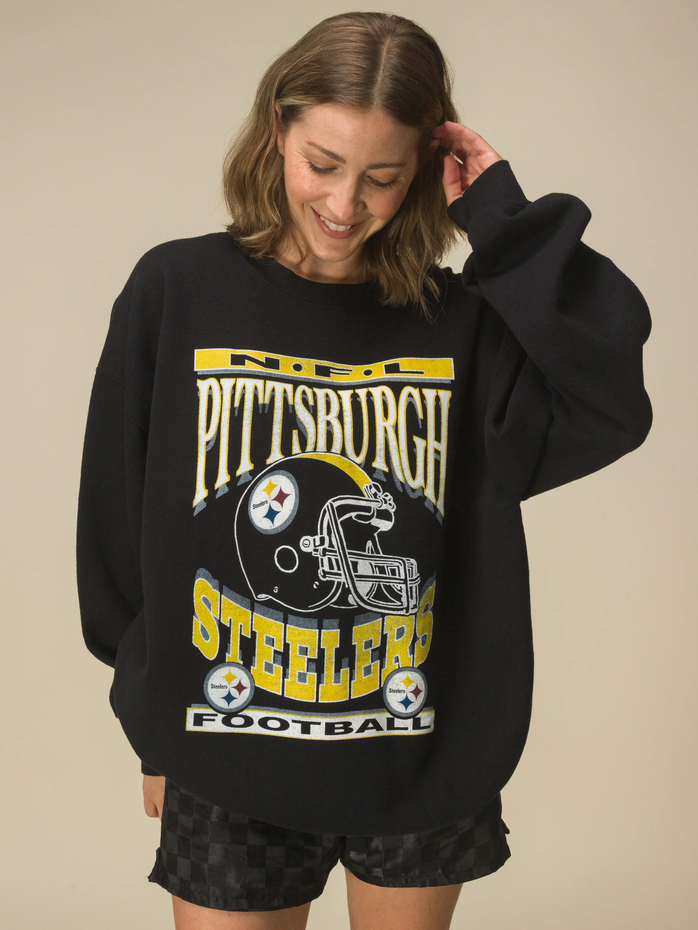 Pittsburgh Steelers Helmet Flea Market Crew - Image 3