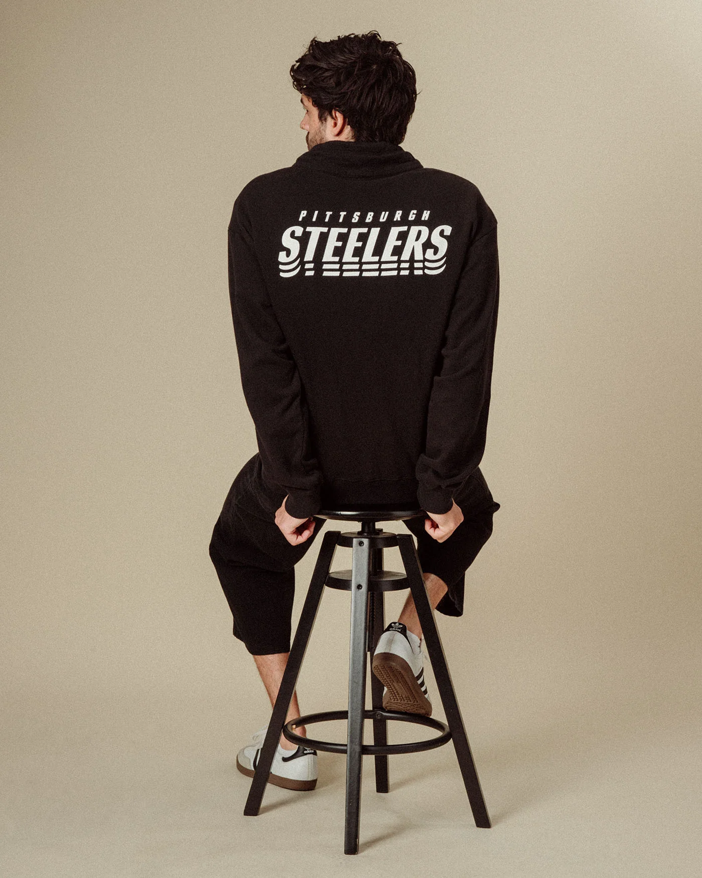 Pittsburgh Steelers Mock Button Up Fleece - Image 3
