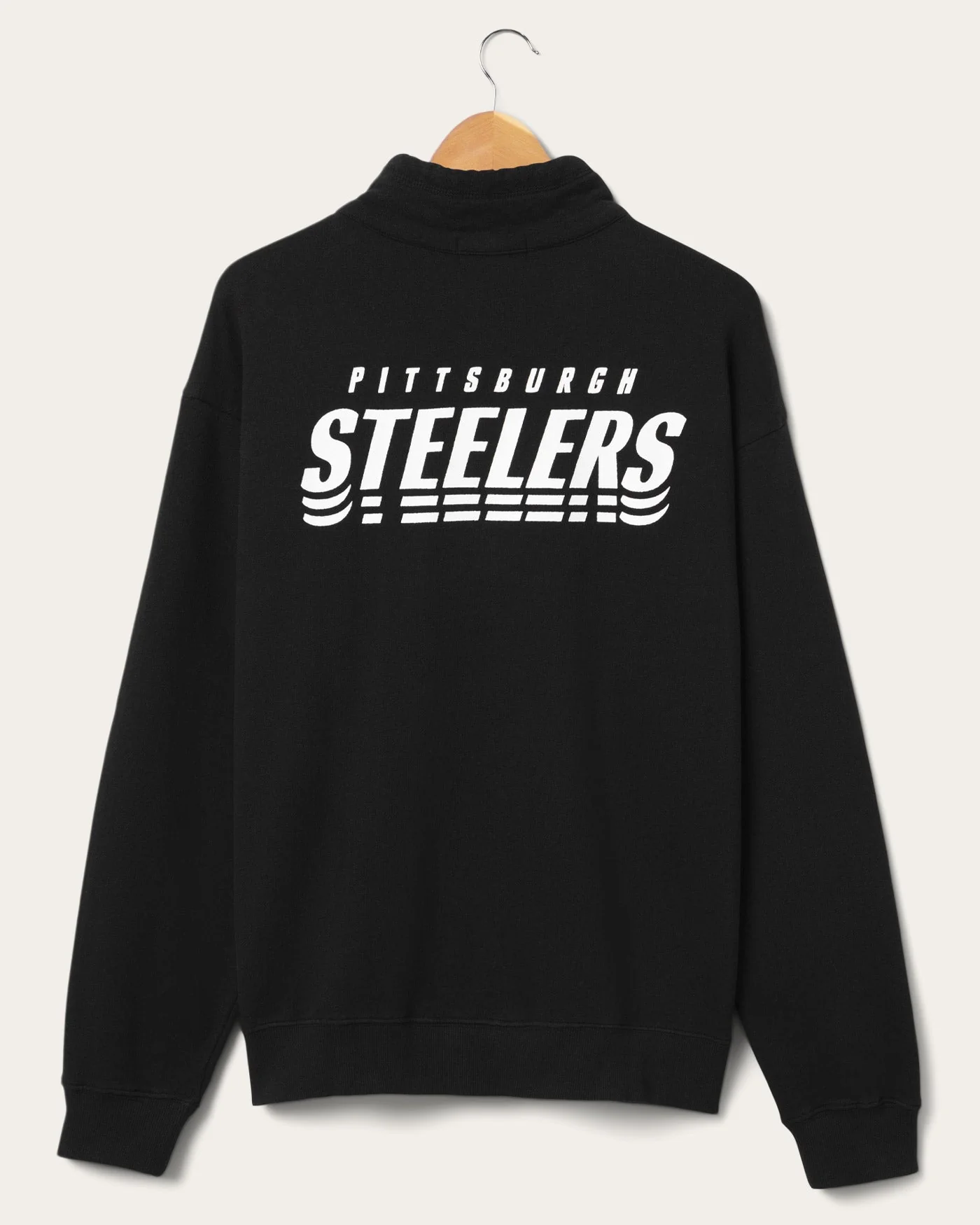 Pittsburgh Steelers Mock Button Up Fleece - Image 4