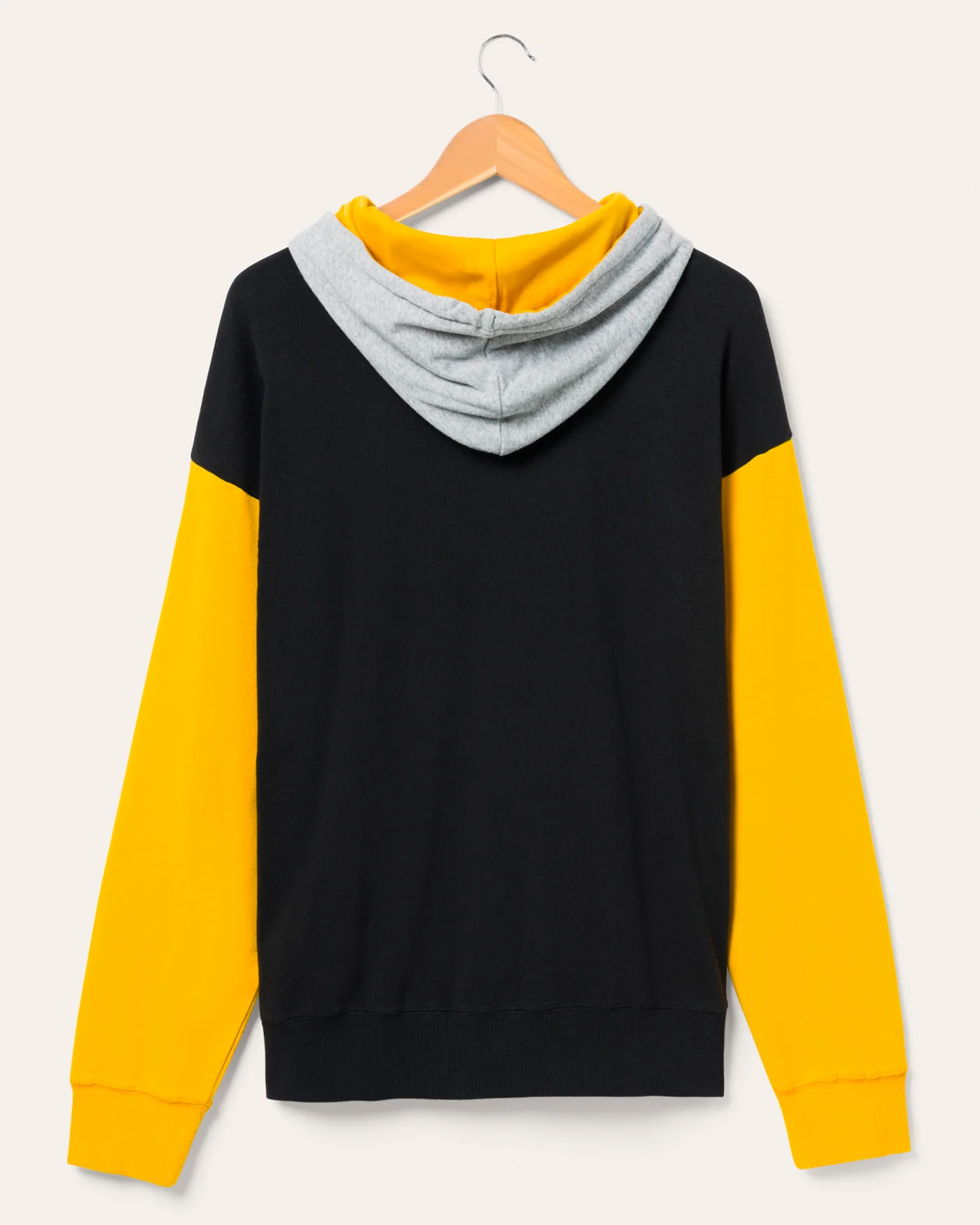 Pittsburgh Steelers Tri Color Block Hoodie - Image 2