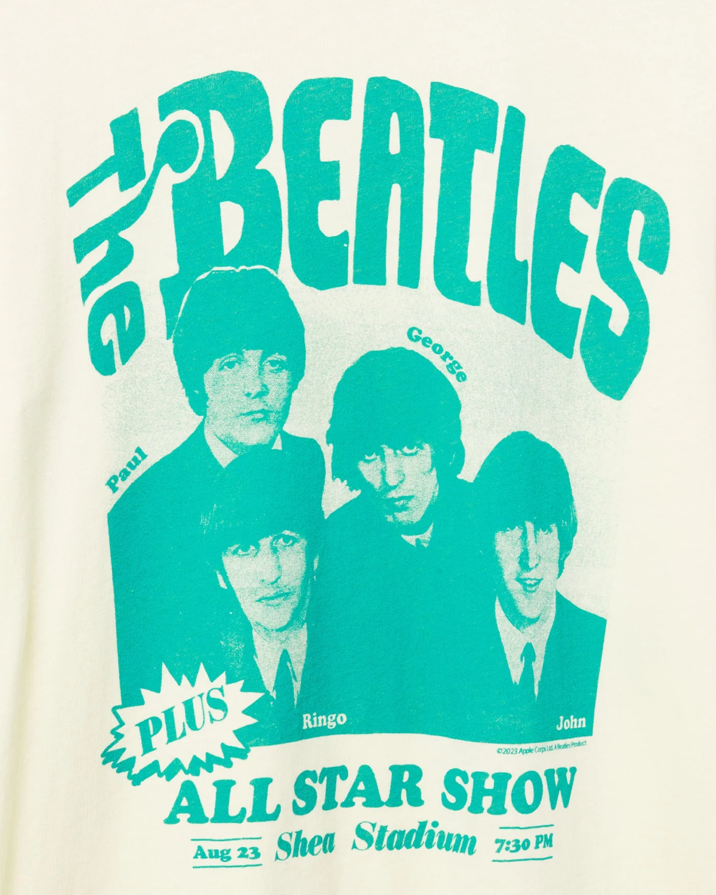 The Beatles All Star Show Vintage Tee - Image 5