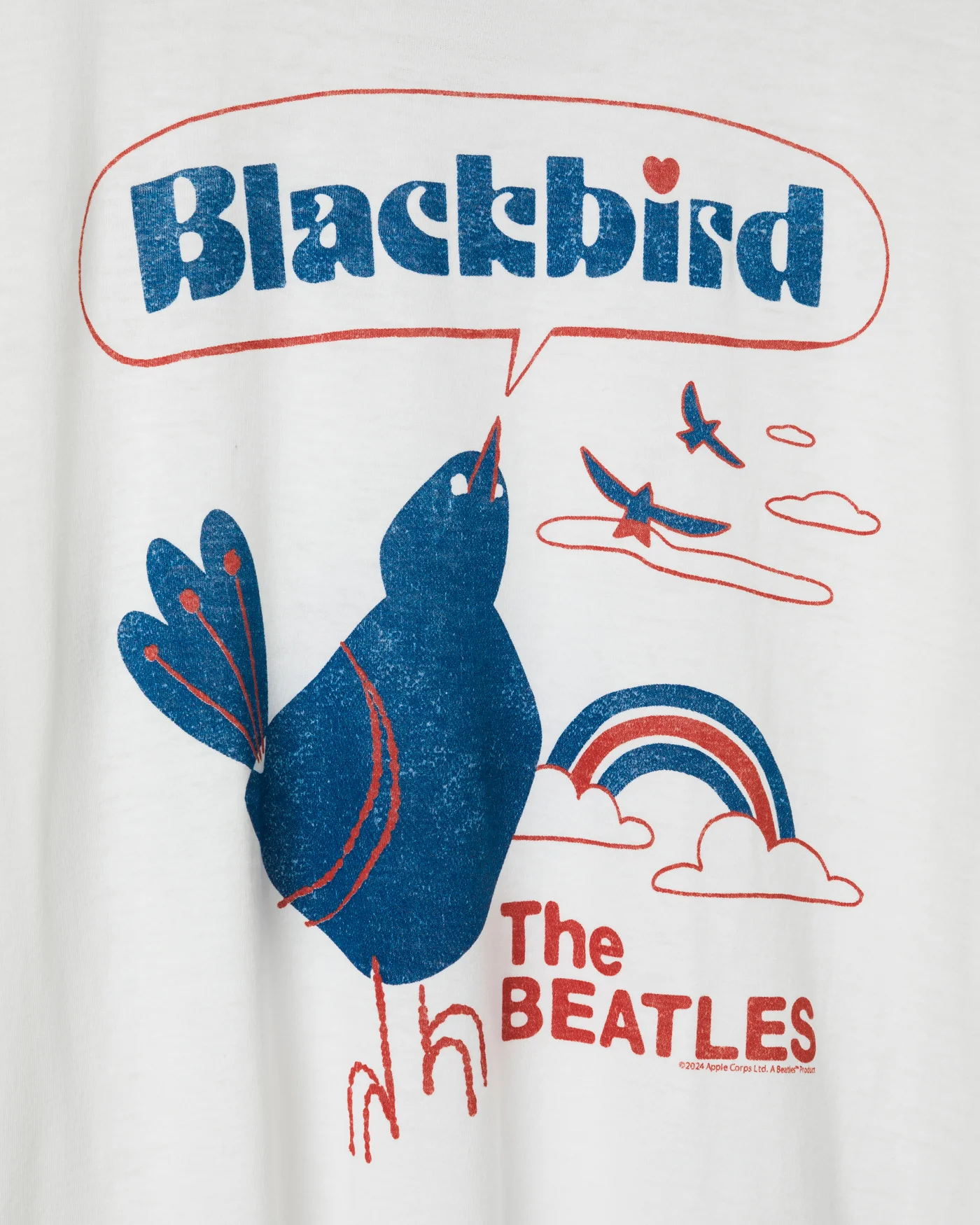 The Beatles Blackbird Flea Market Tee - Image 3