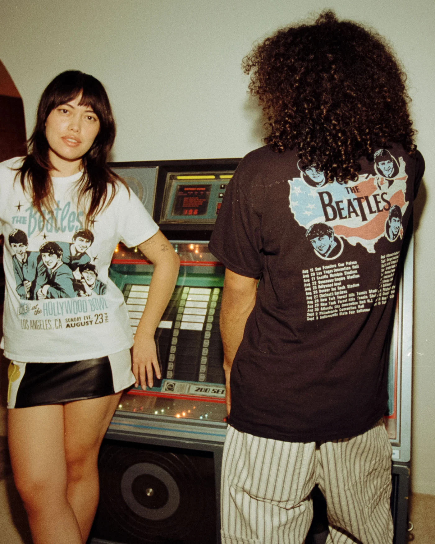 The Beatles First U.S. Tour Flea Market Tee - Image 4