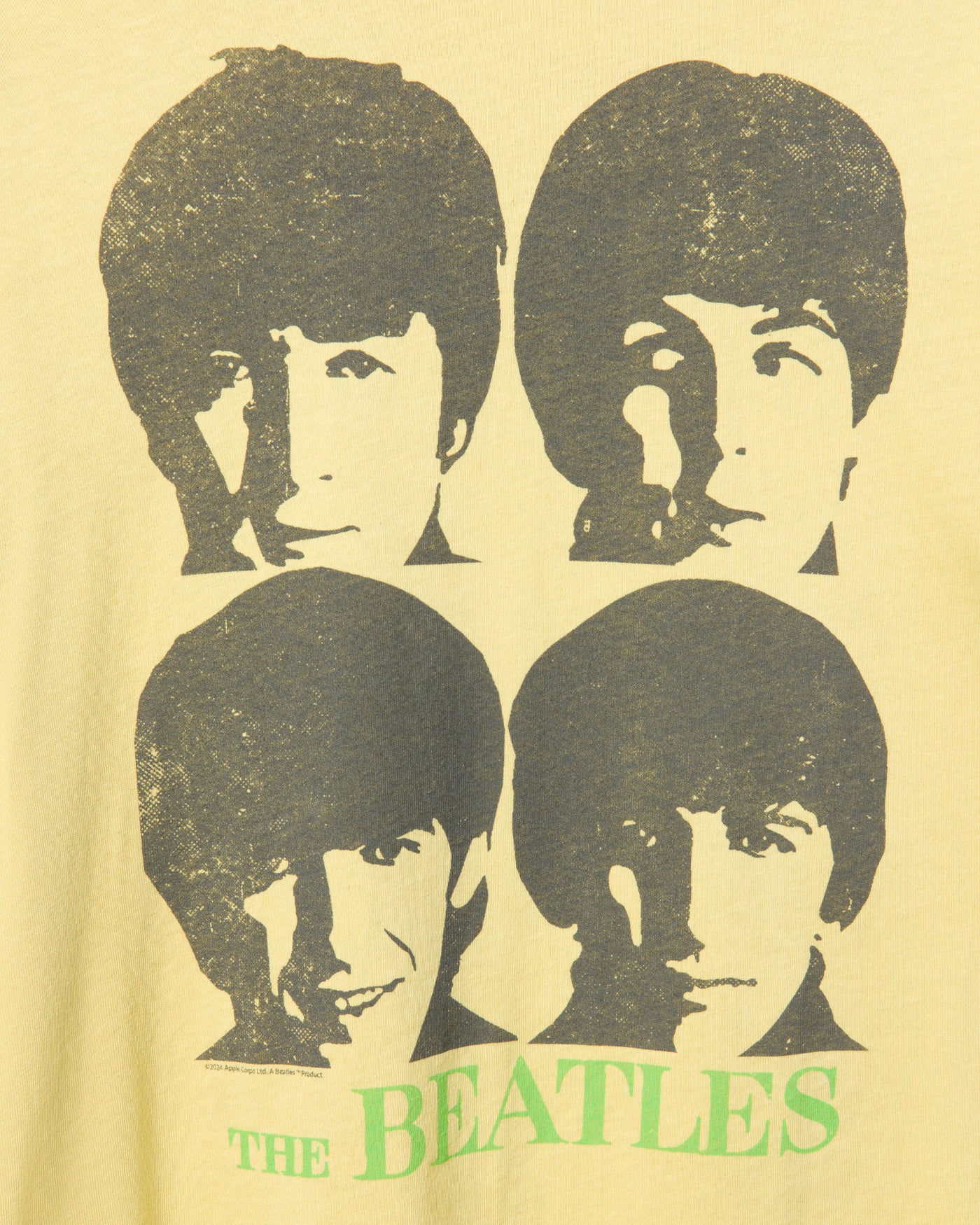The Beatles Portrait Vintage Tee - Image 5