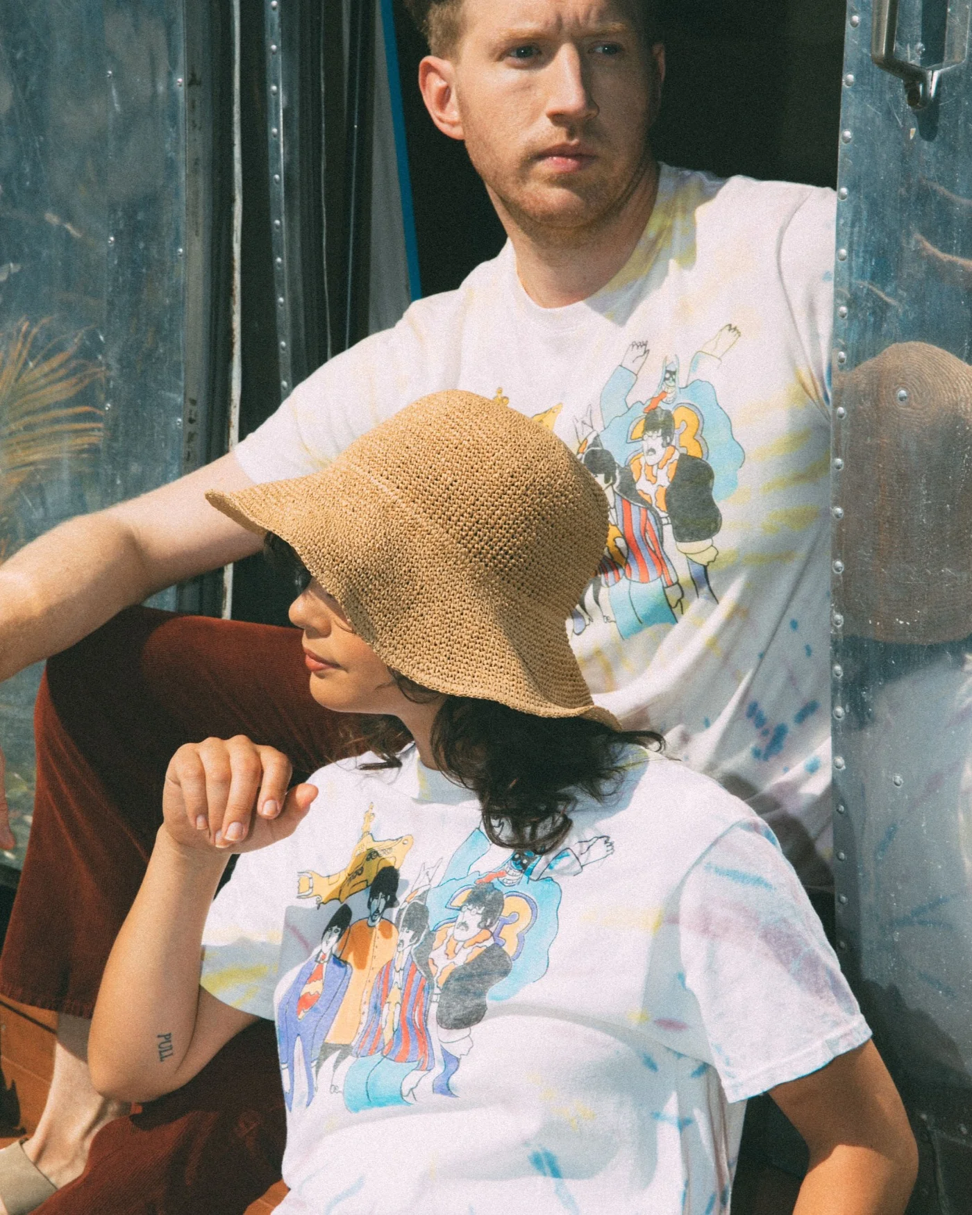 The Beatles Yellow Sub Tie Dye Vintage Tee - Image 3