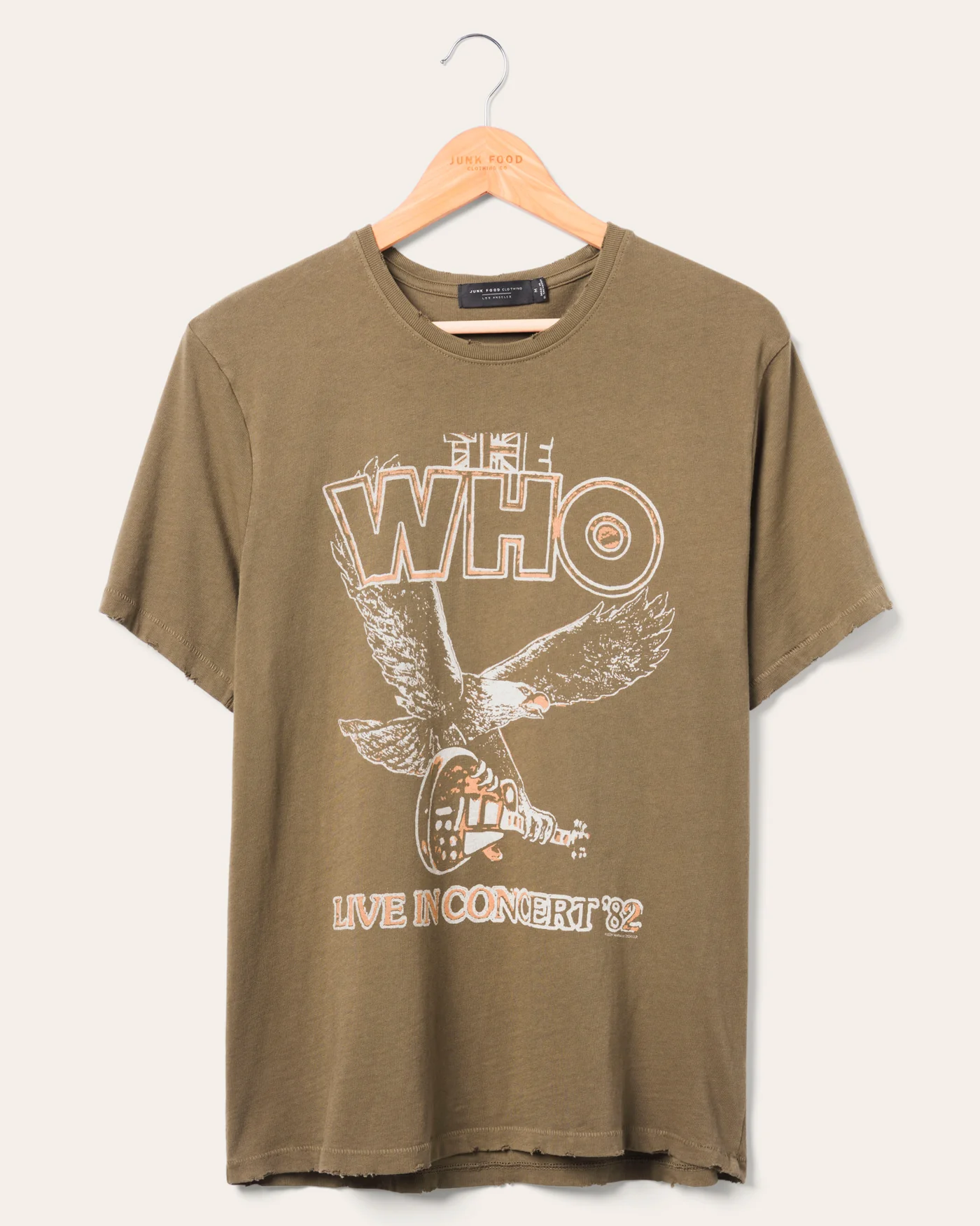 The Who Live in Concert '82 Vintage Tee