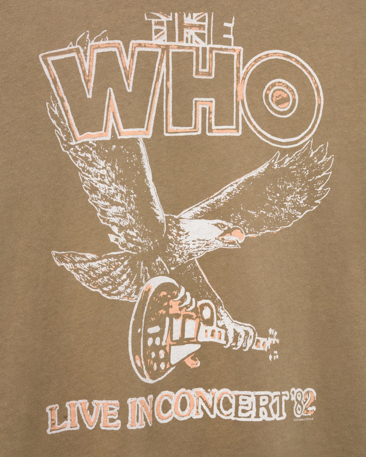 The Who Live in Concert '82 Vintage Tee - Image 3