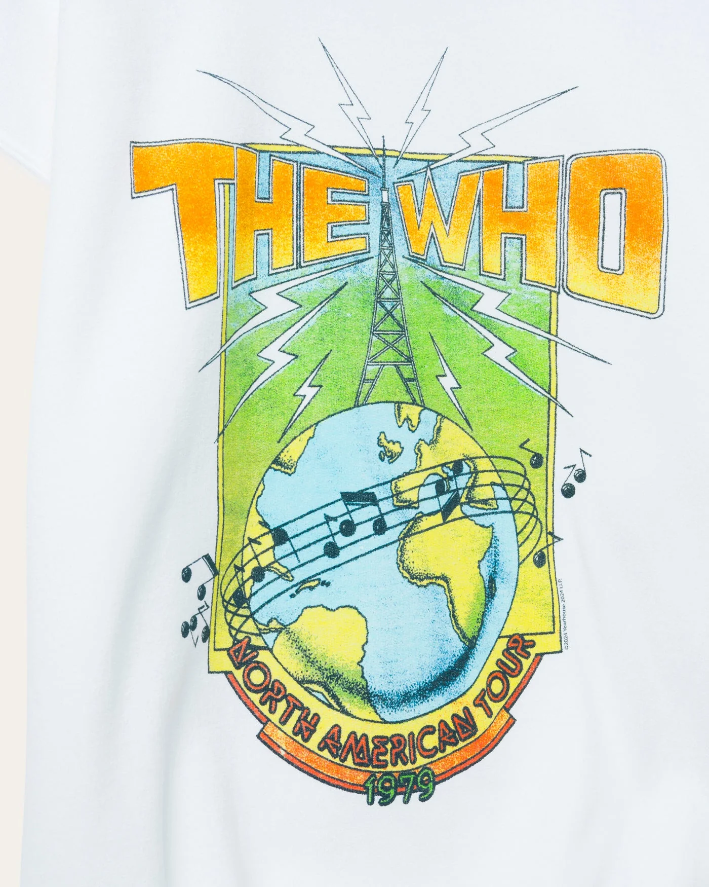 The Who North American Tour 1979 Flea Market Fleece - Image 4