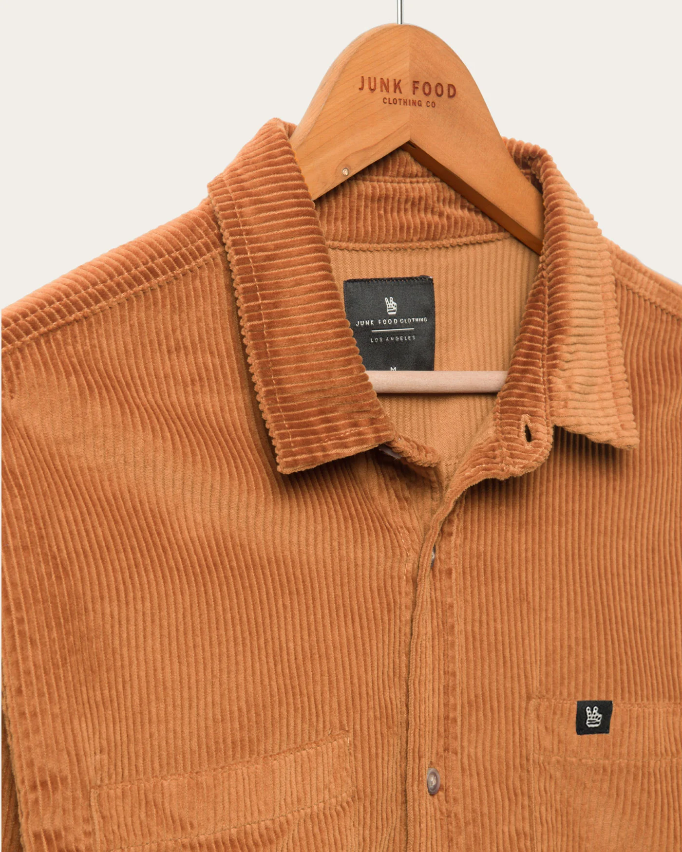 Thom Oversized Long Sleeve Cord Shirt - Image 6