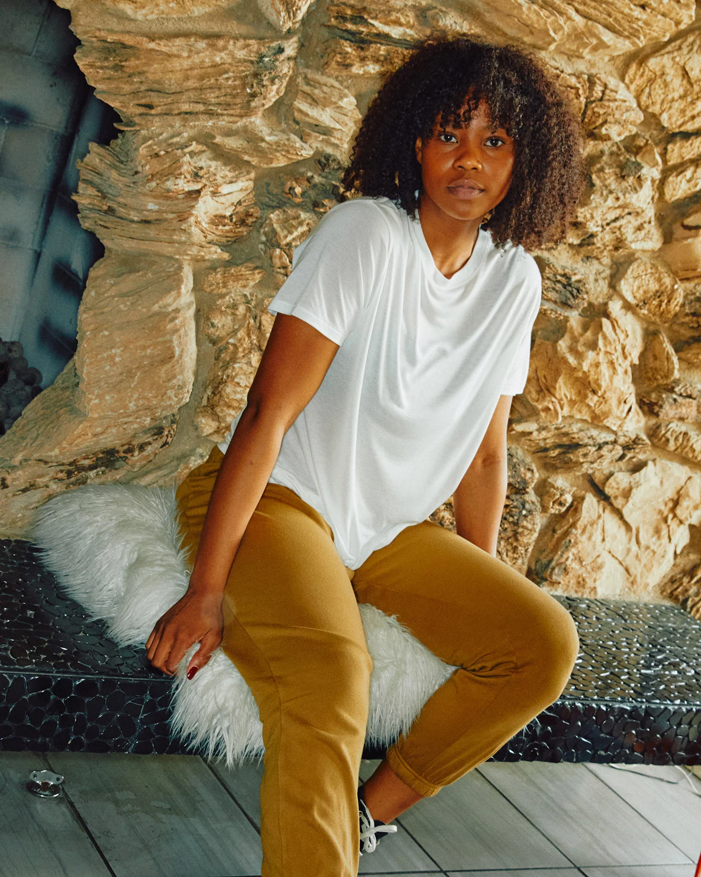 Women's Vintage Tissue Tee - Image 2