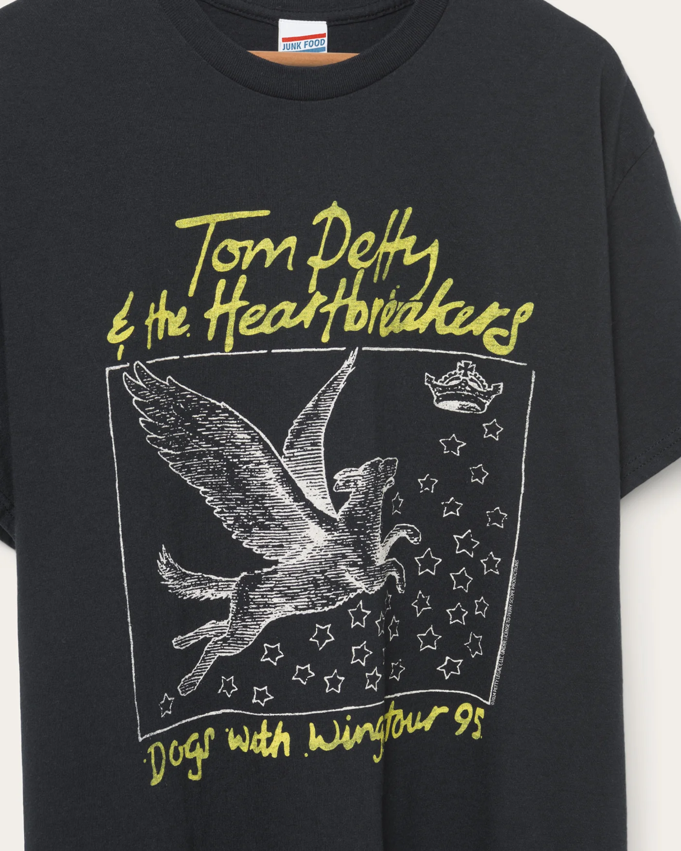 Tom Petty Dogs With Wings Tour '95 Flea Market Tee - Image 6