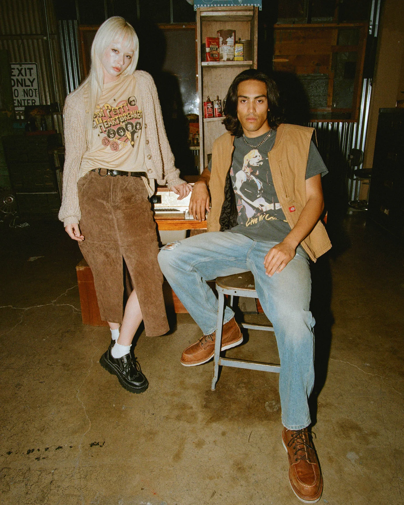 Tom Petty Live In Concert Flea Market Tee - Image 3