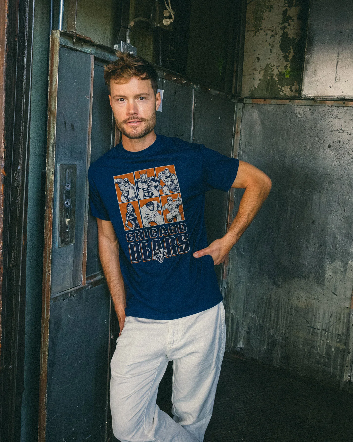 Bears Marvel The Avengers Line Up Tee - Image 2