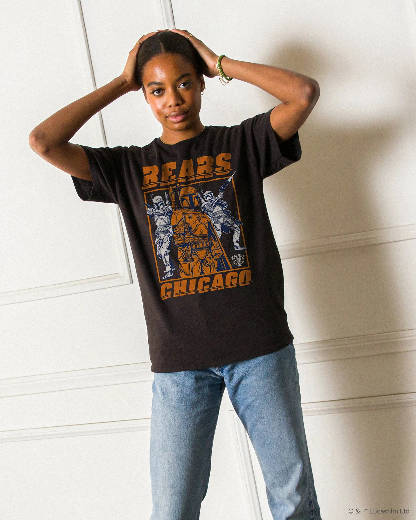 Bears Star Wars™ Boba Fett Showdown Fan Tee - Image 2