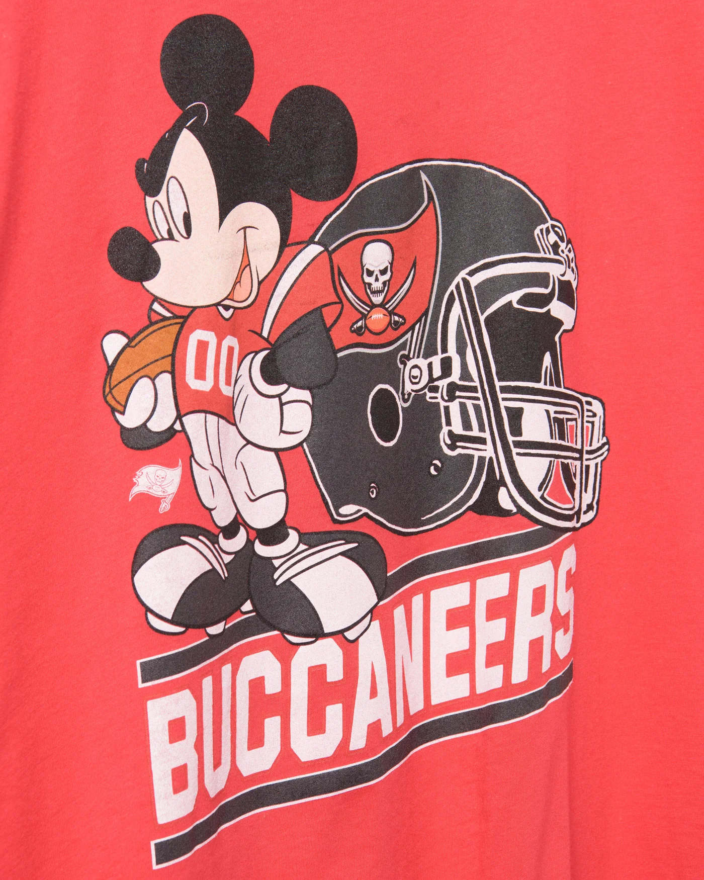 Buccaneers Disney Mickey Came to Play Fan Tee - Image 4