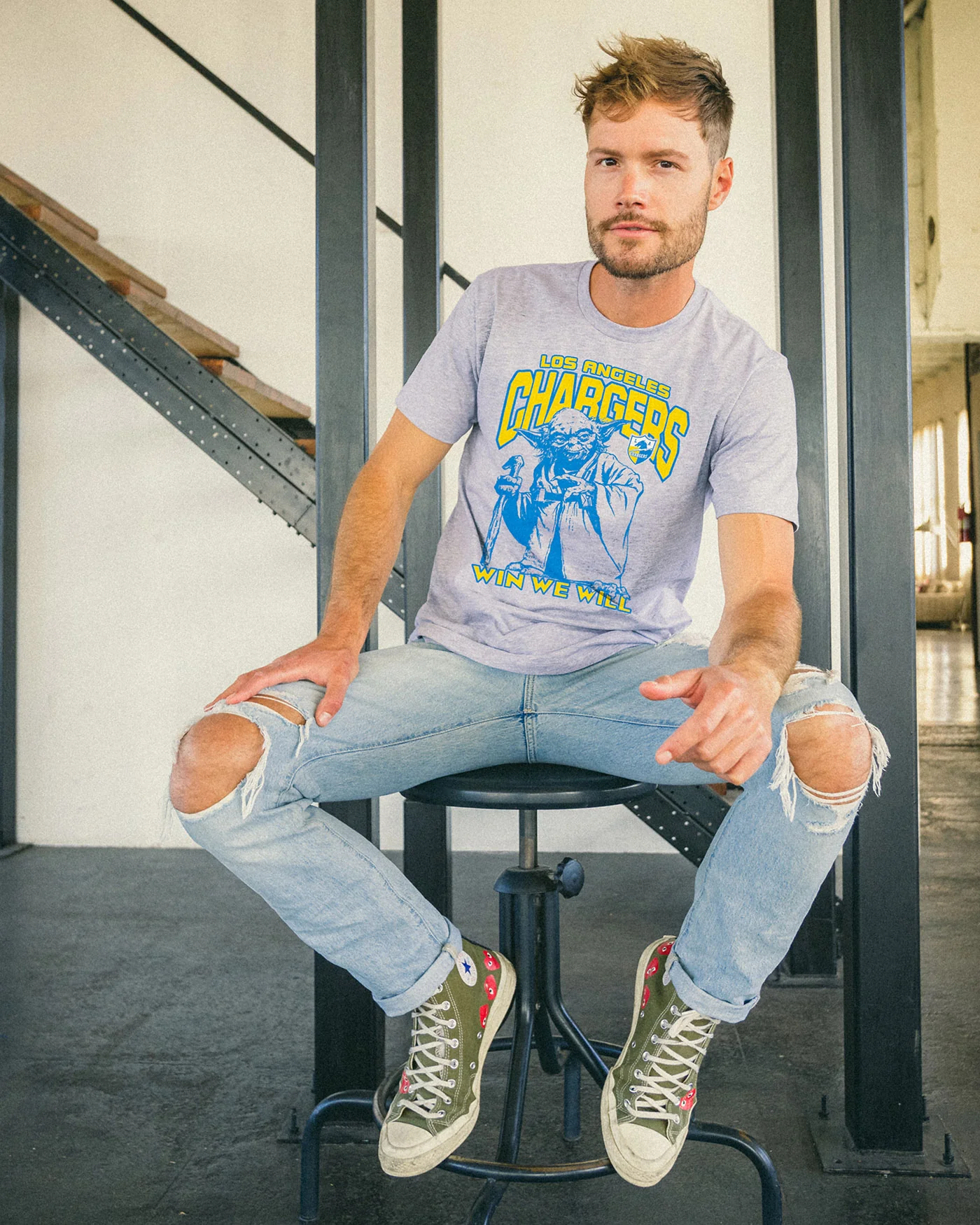 Chargers Star Wars��� Yoda��� Win We Will Tee - Image 2