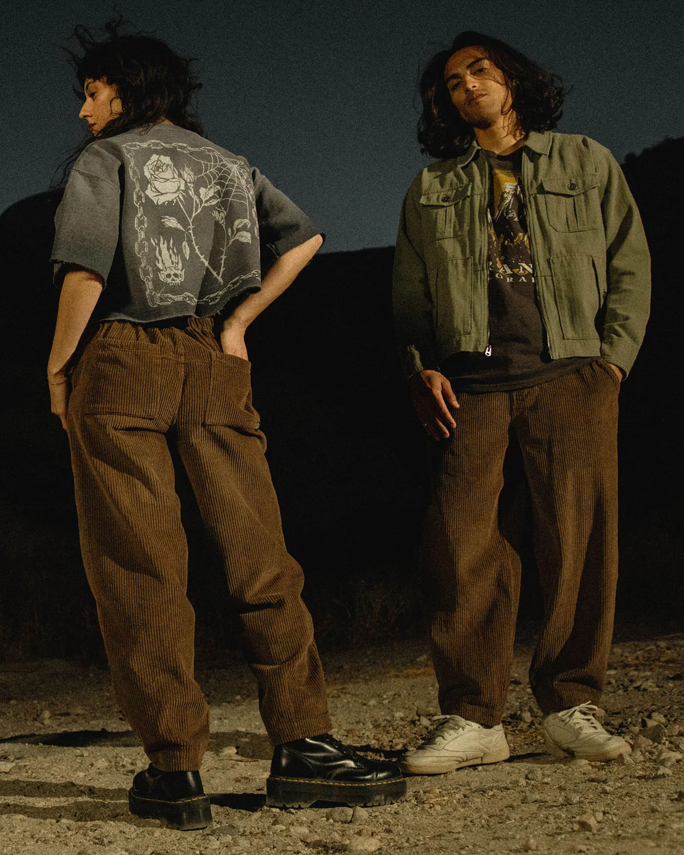 Unisex Corduroy Easy Pant - Image 2