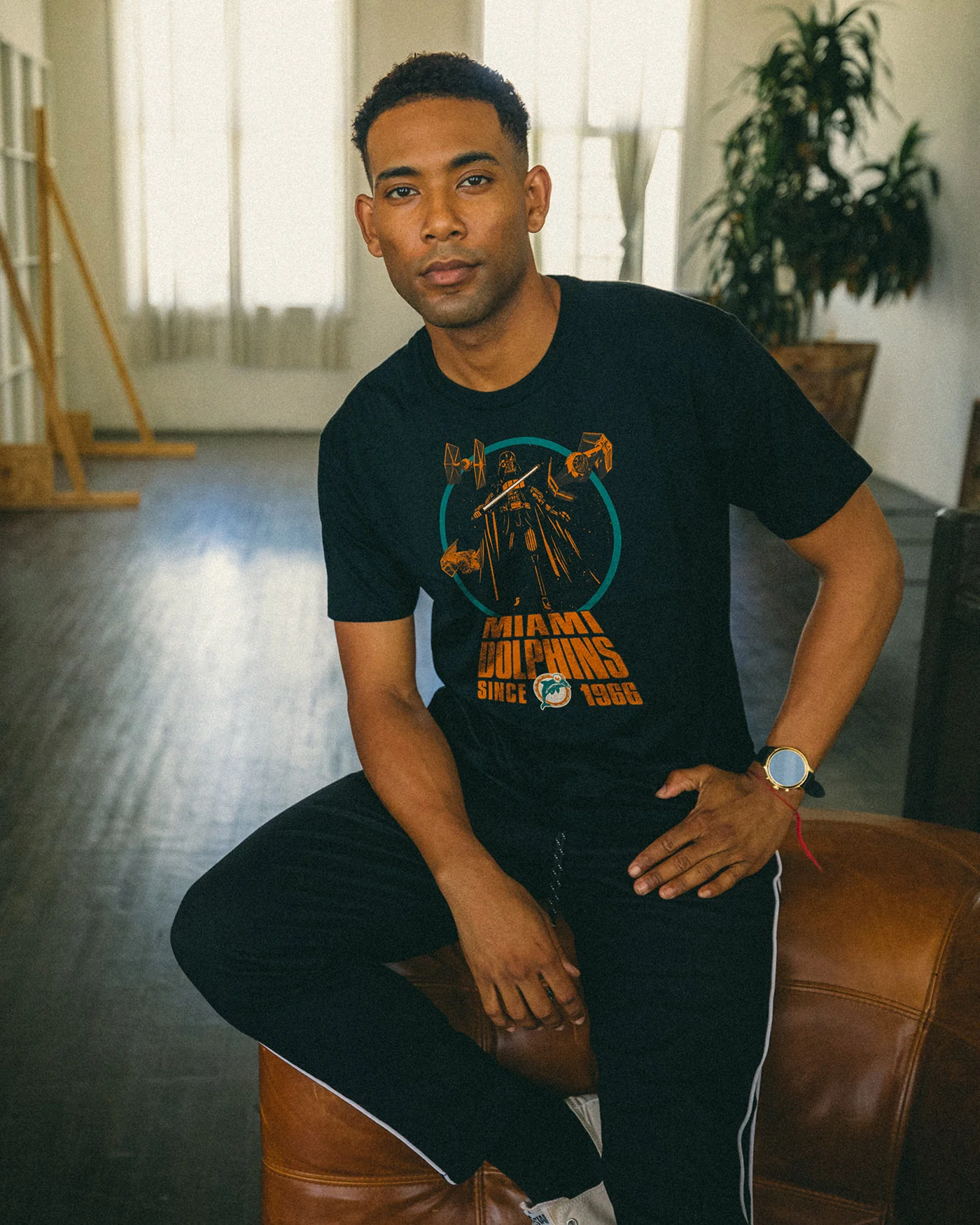 Dolphins Star Wars™ Title Crawl Tee - Image 2