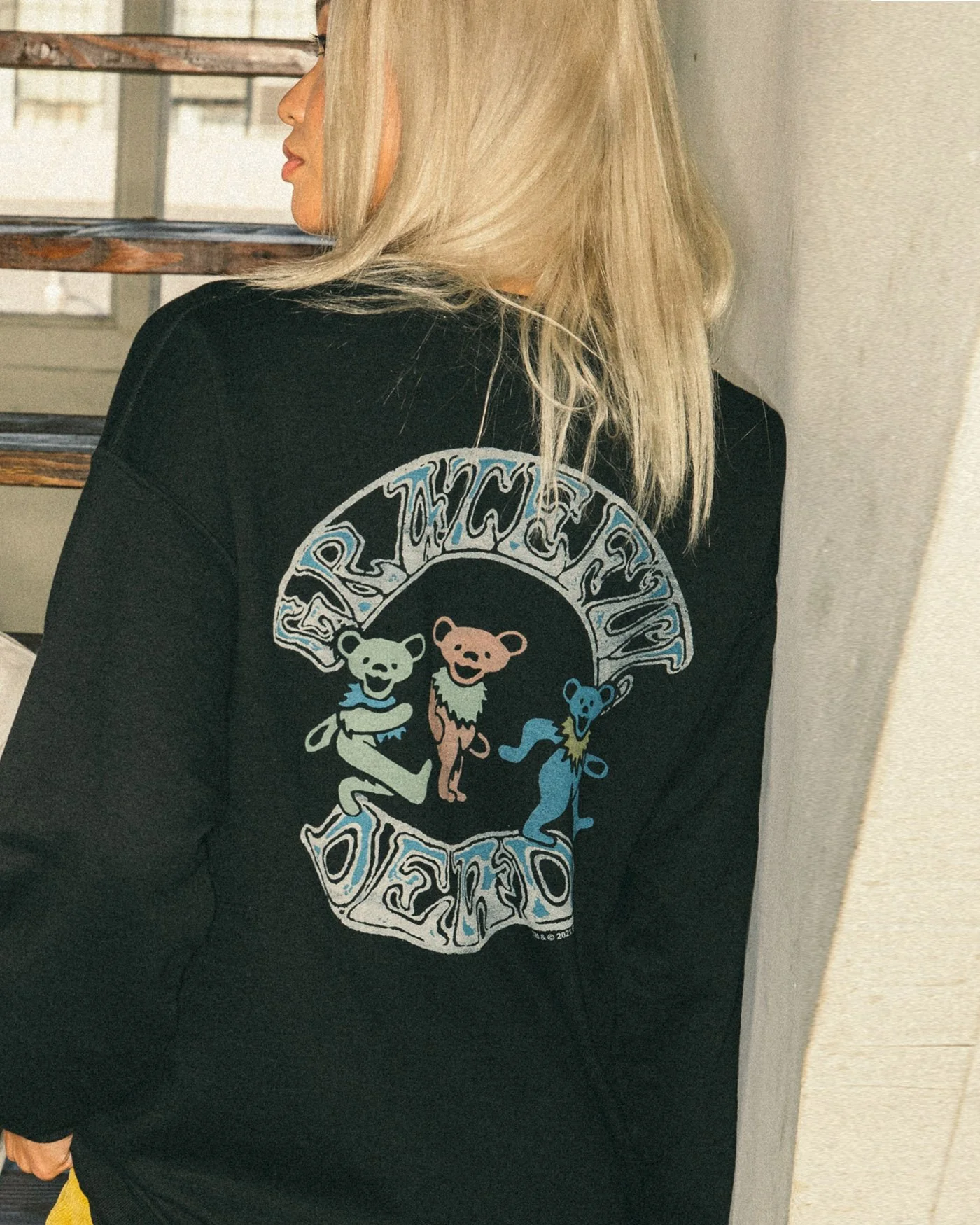 Grateful Dead Colorful Bears Flea Market Fleece - Image 3