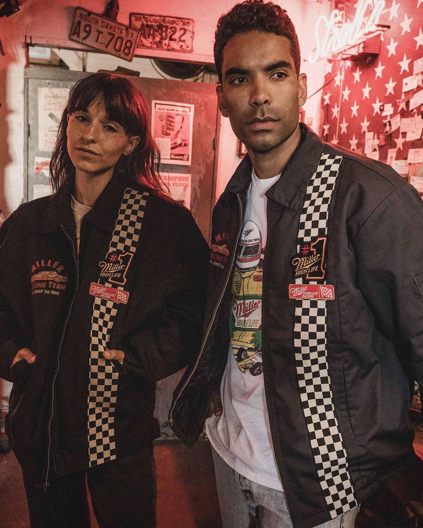 Limited-Edition Miller High Life Racing Pit Crew Vintage Revival Jacket - Image 2
